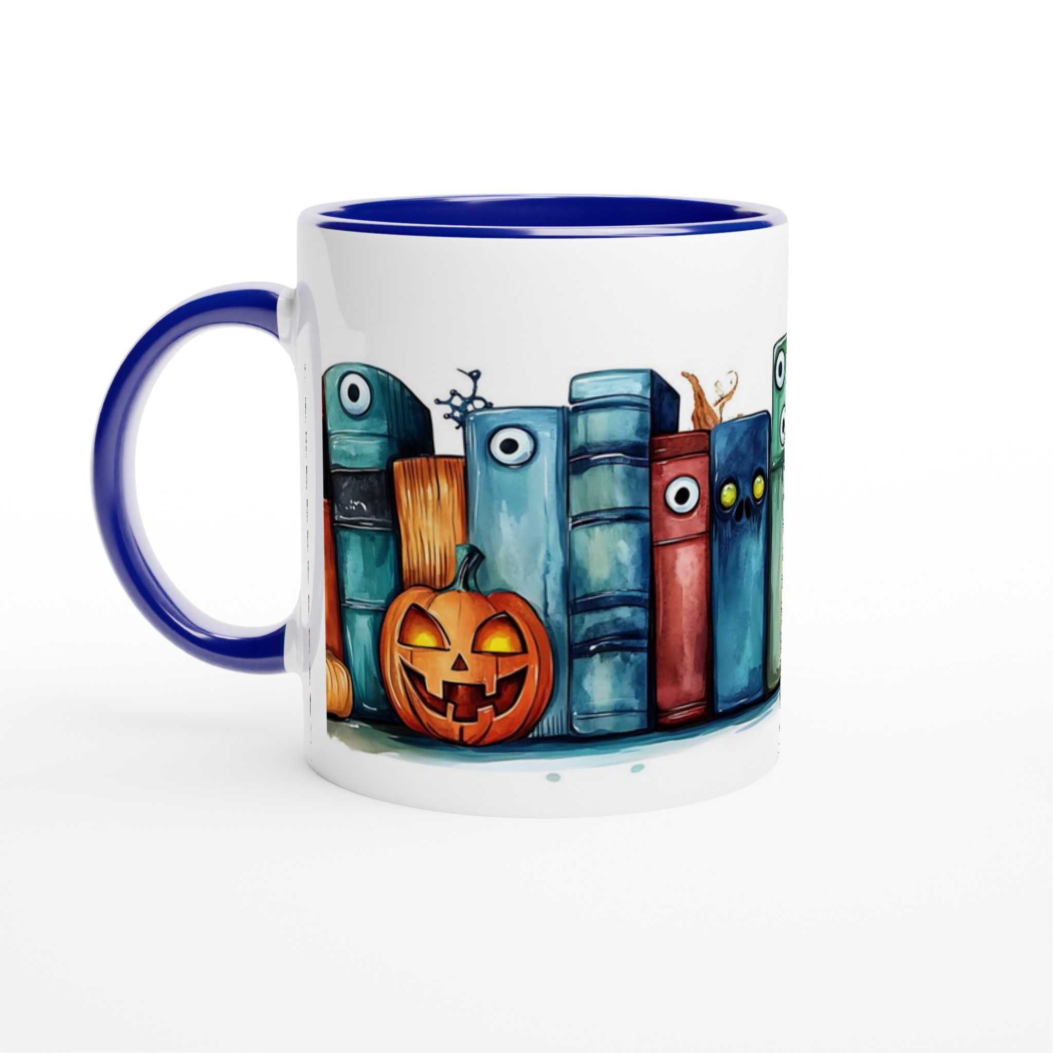 Mystisk Bibliotek Mugg – Keramisk 11oz Halloween & Bokälskare Kaffemugg i 7 Färger 2 ab13dbd8-e819-472c-bca6-5e13185fc344