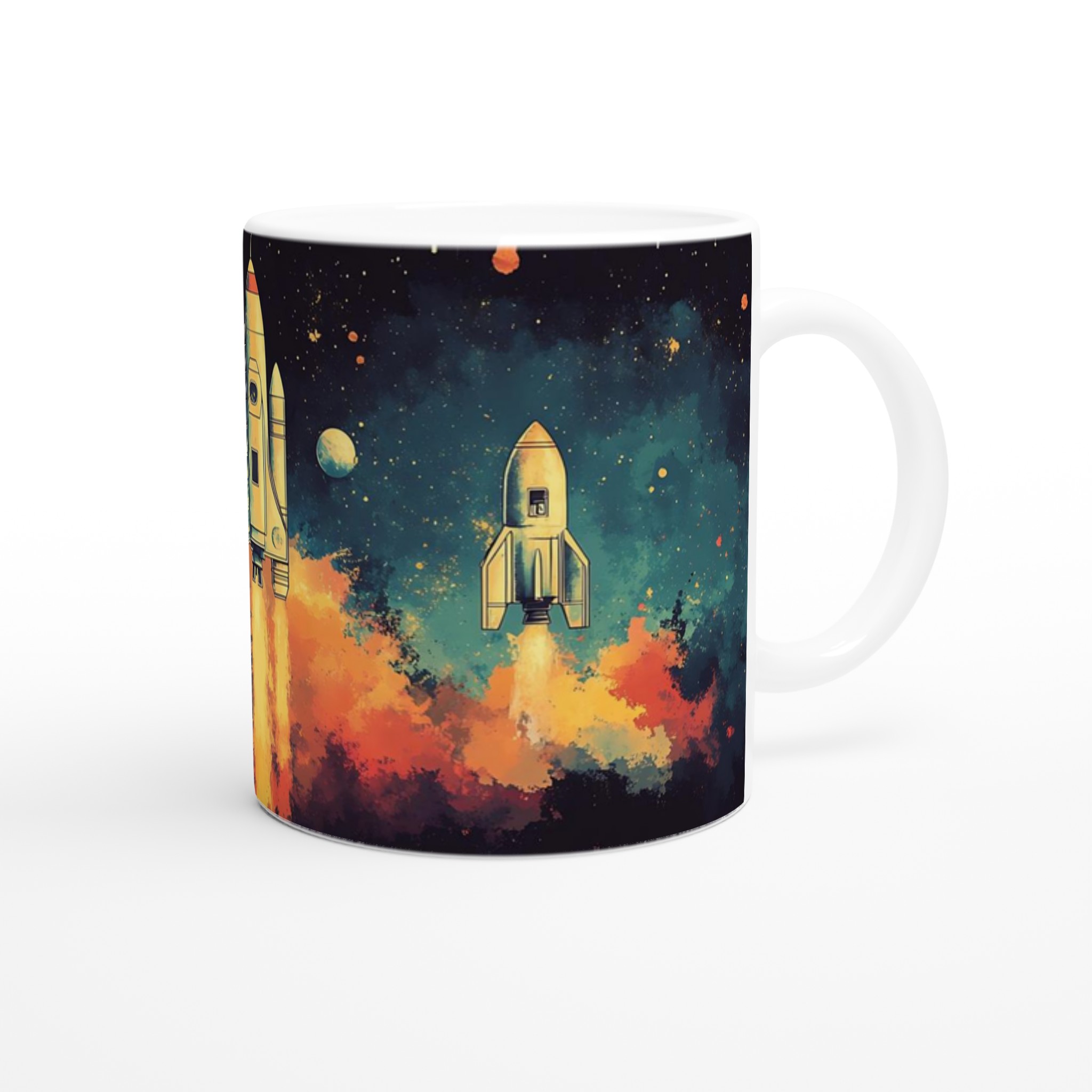 Space Voyage Keramikmugg - 11oz, Välj bland 7 Färger för Dina Intergalaktiska Äventyr 9 ab27ed57-c0b6-46f7-ae2e-7e3fa40e3c08