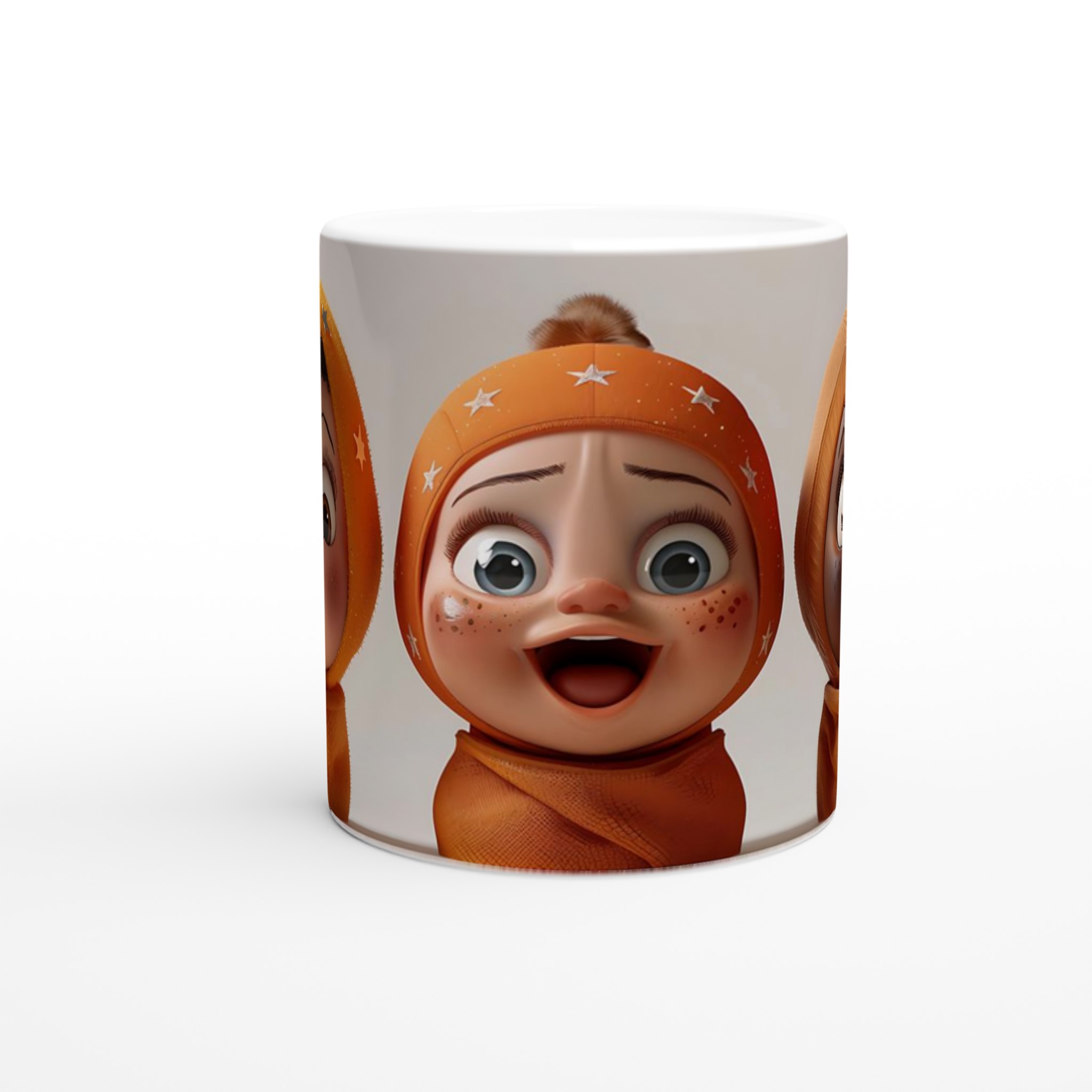 Lekfull Design Keramisk Mugg – Personliga Karaktärer i Klara Färger (11oz) 8 aba5d19a-ecb2-479f-a8db-371aafba6c28