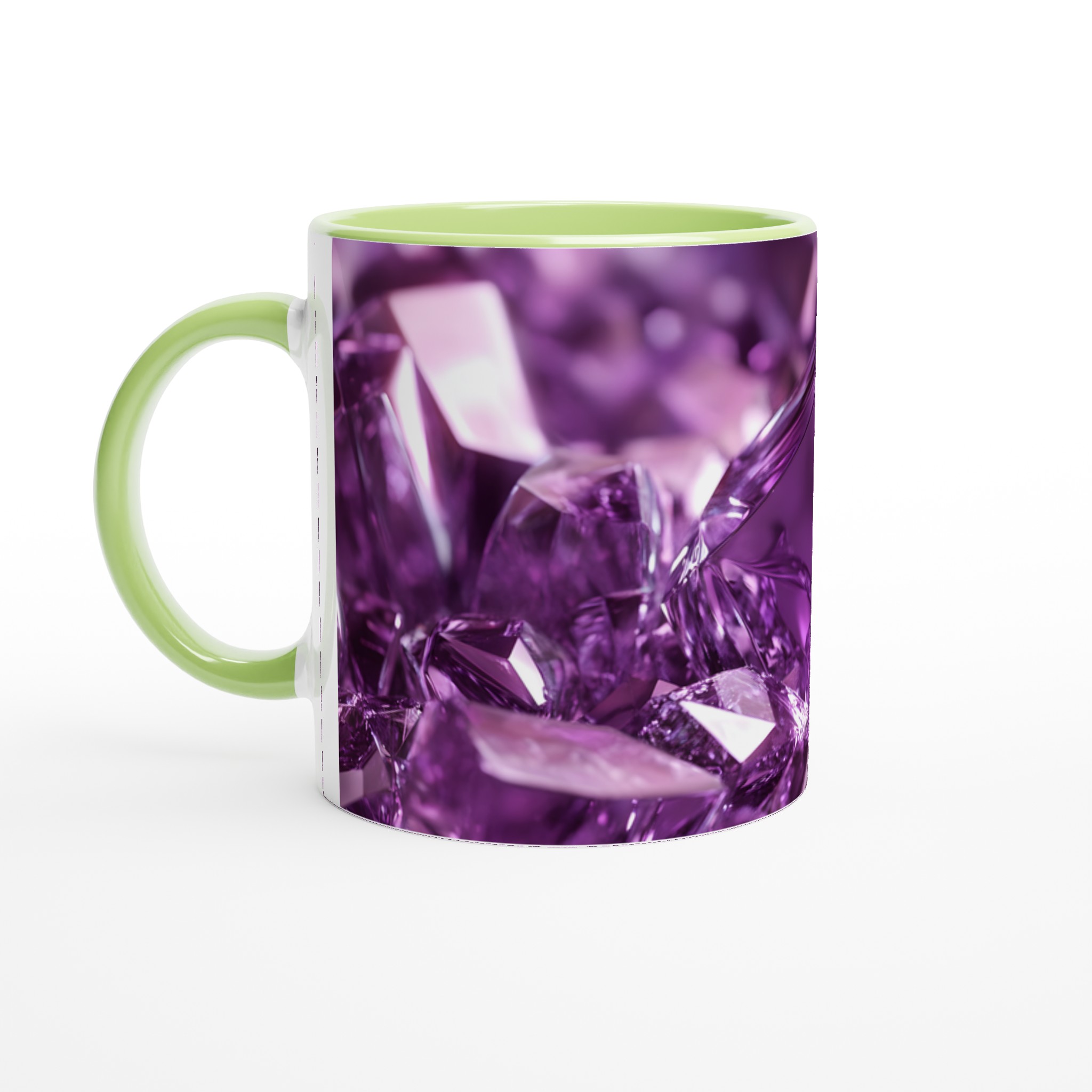 Glänsande Ametistmugg – 11oz Keramisk Kaffemugg i Ditt Val av Färg 7 abaa9c6f-89bf-4d64-8f1c-4058d010b806