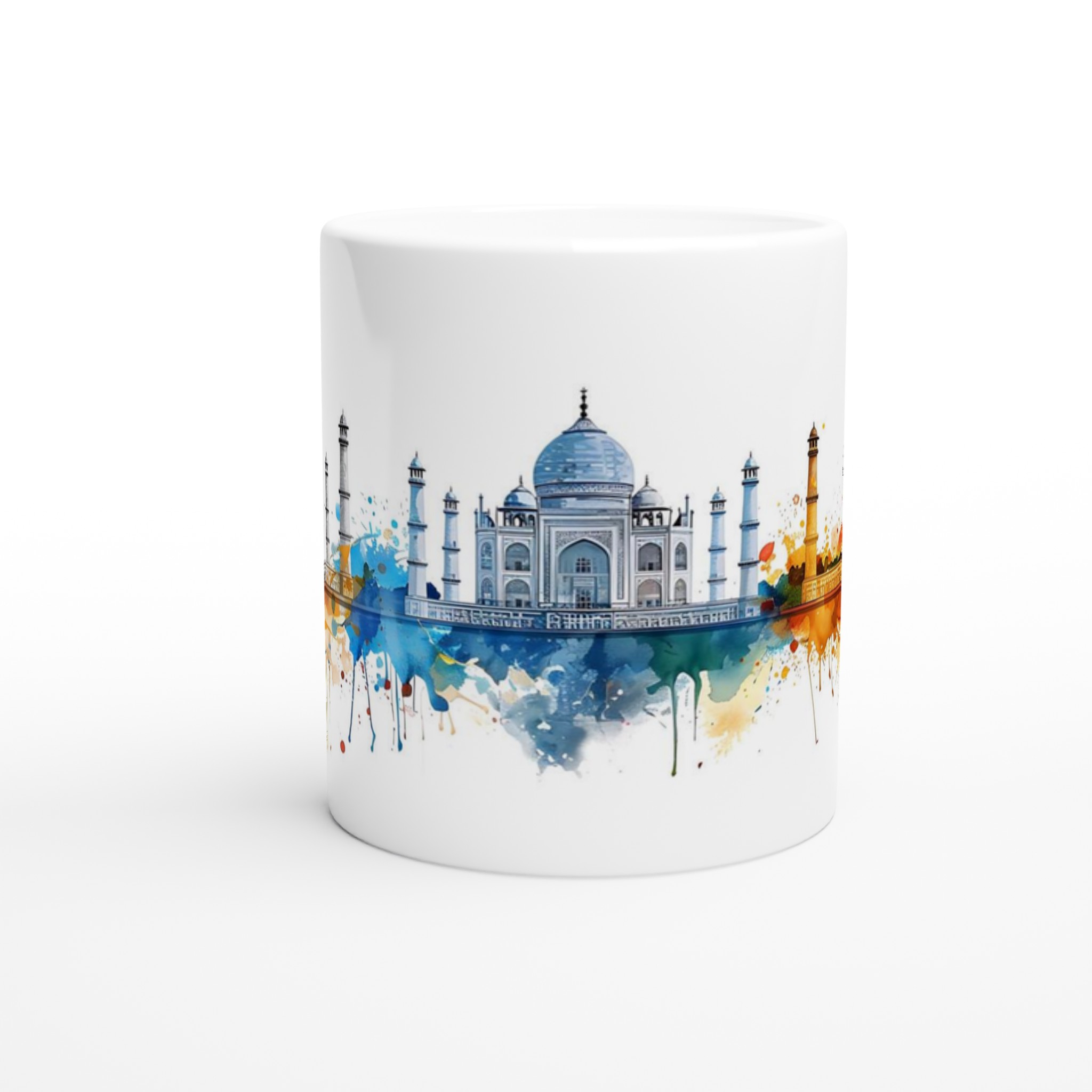 Taj Mahal Akvarell Mugg – Kulturell Skönhet i Levande Färg, 11 oz Keramik Mugg 8 ac93f4a0-dabb-48d9-9492-ab5aa3485b62