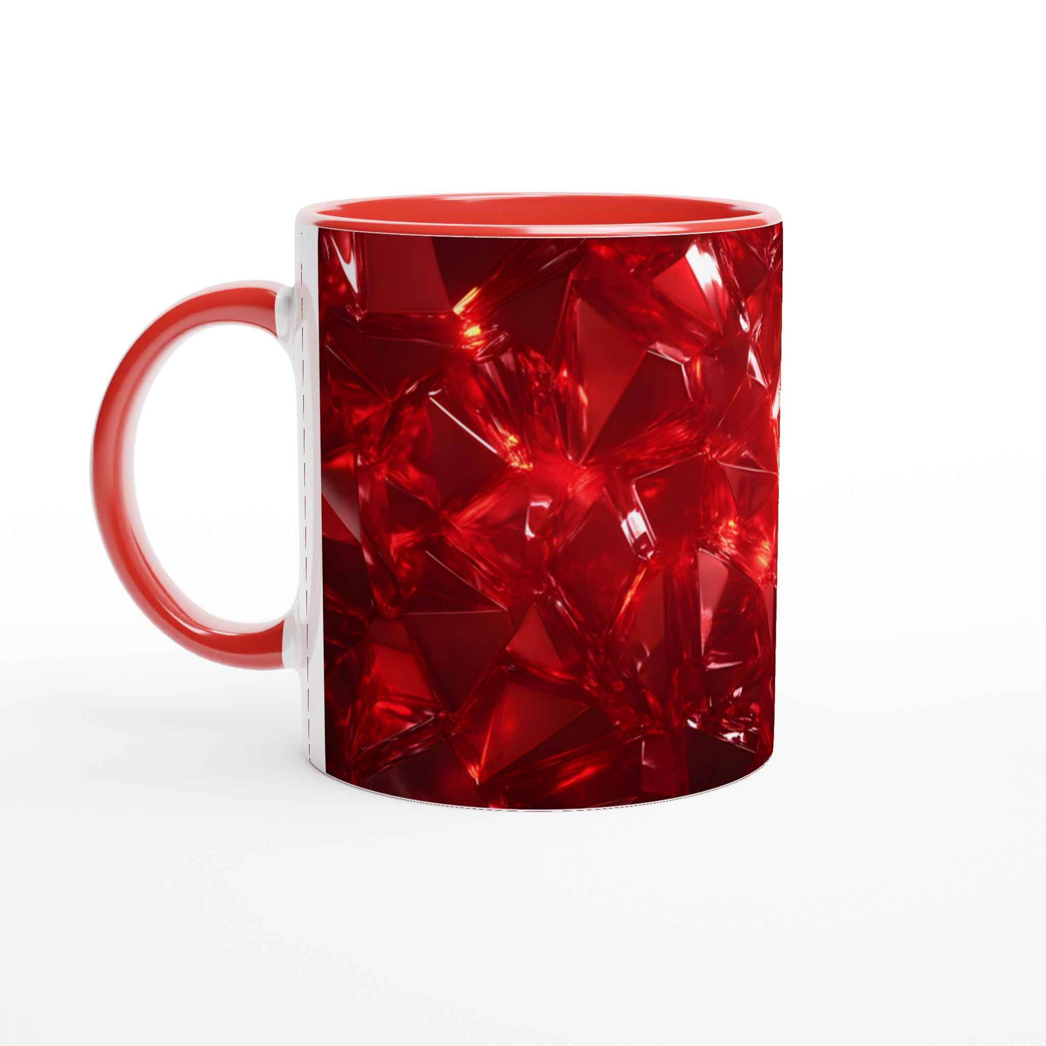 Lyxig 11oz Keramikmugg – Strålande Rubindesign i Flera Färger 5 ad0482b9-a26d-4c61-81b7-cb24e7696300