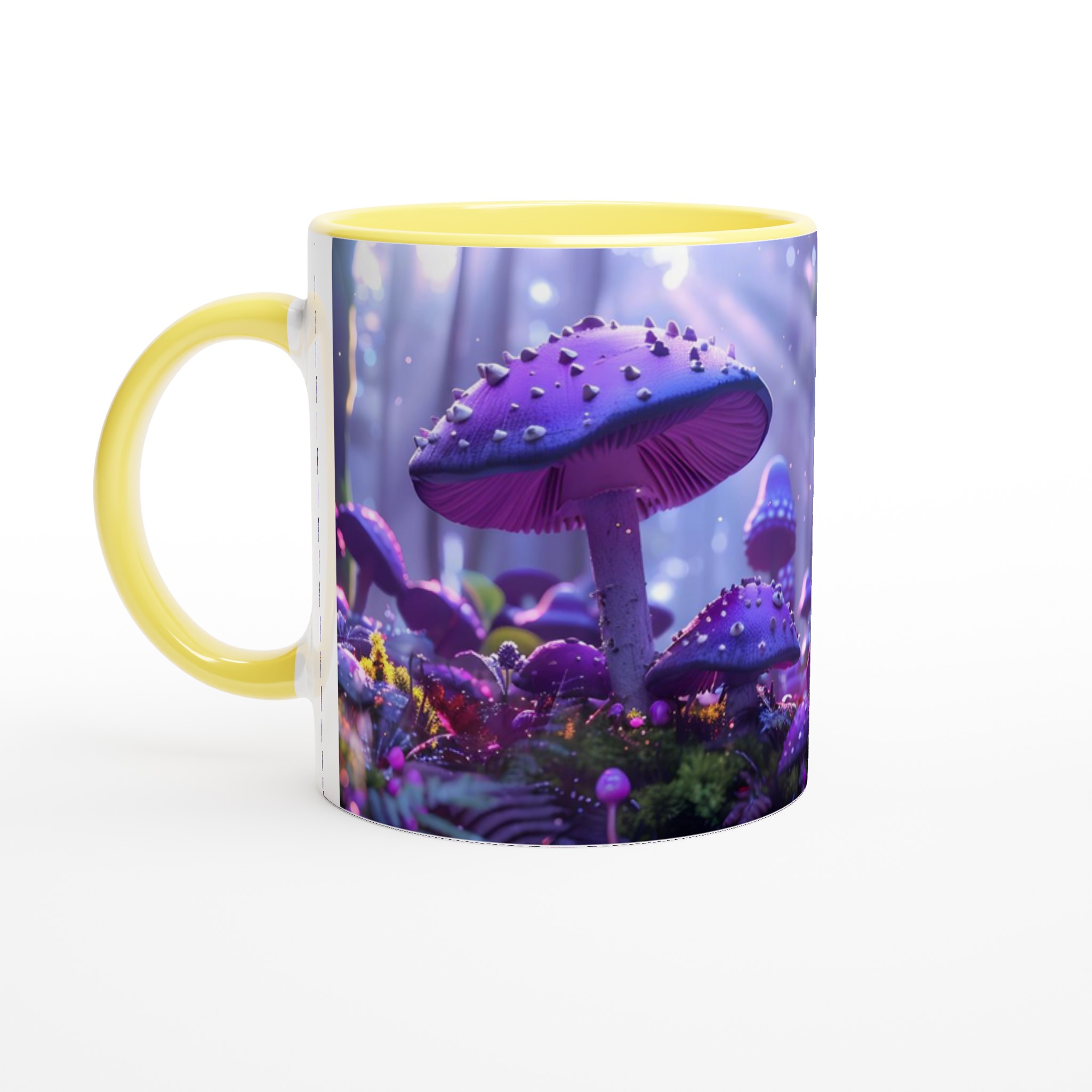 Magical Skogssvamp 11oz Keramisk Mugg – Dröm Dig Bort i Lila och Magenta 3 ad1df14b-9fcb-40f2-9ceb-b62eed8607d2