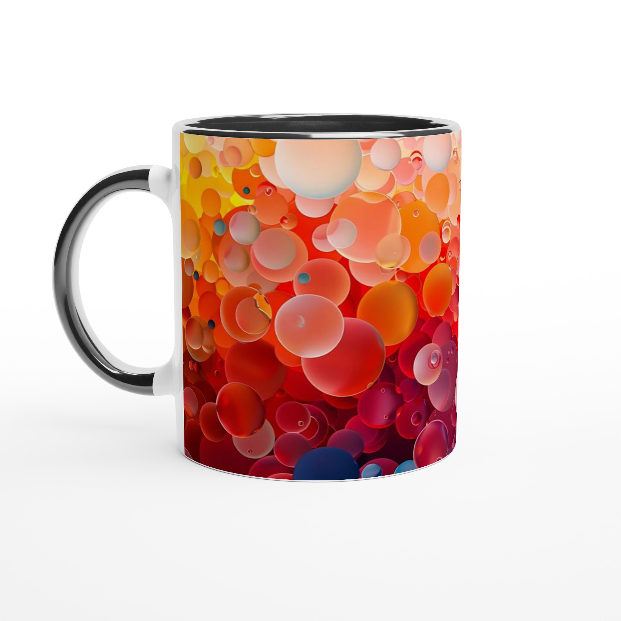 Abstrakt Bubbel Keramikmugg - 11oz, Välj Bland 7 Färgstarka Nyanser för Din Perfekta Kaffestund 4 ad484a2f-407b-4917-9226-b3b757b4ef46