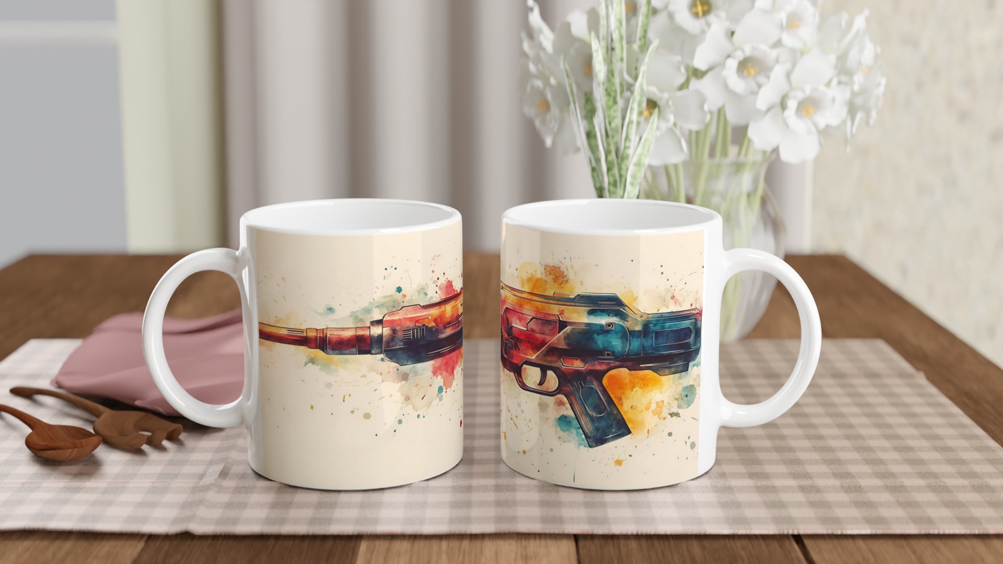 Futuristisk Vattenfärg: 11oz Keramikmugg – En Explosion av Färg & Design 10 add06d7d-da92-461e-8f87-6486e15c26c1