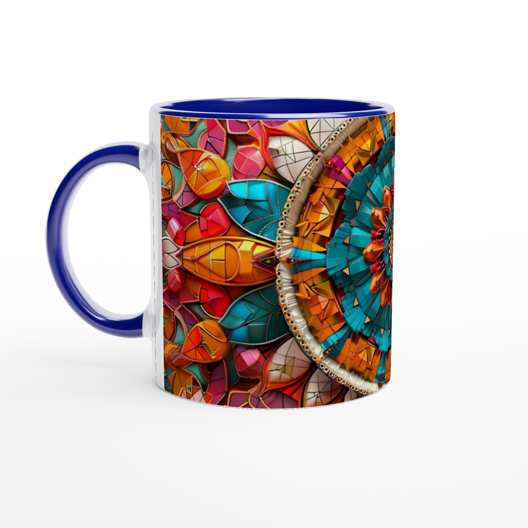 Mångfärgad Mandala 11oz Keramikmugg – Välj bland 7 Livfulla Färger för Din Unika Stil 2 ae1235d5-6ab6-457e-a815-a6ecc1c32573