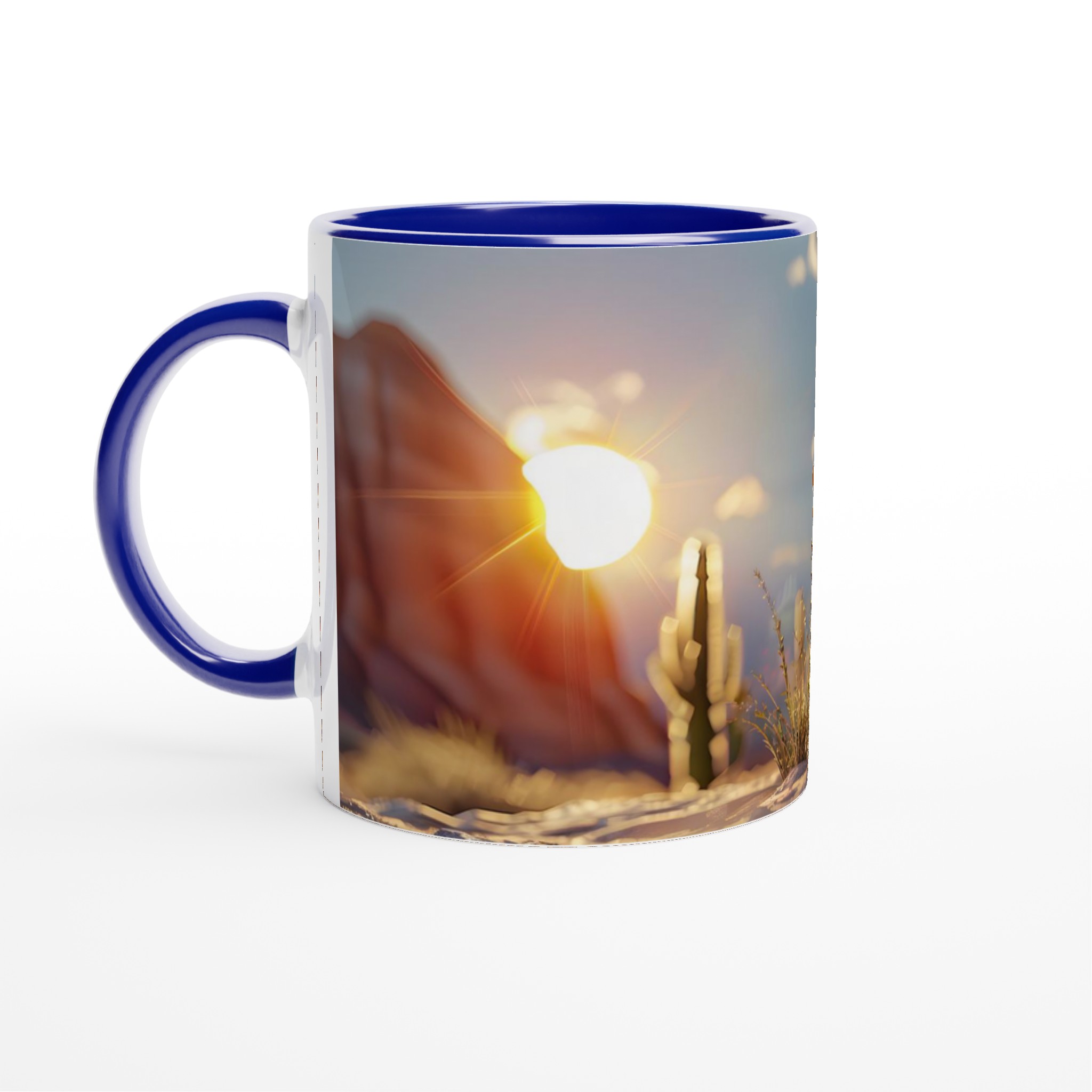 Kaktus med solhatt Mugg – Cool Ökenvibe för ditt kaffe i 7 färger 2 ae29ca72-5f5d-4a93-9d31-c5340a978309