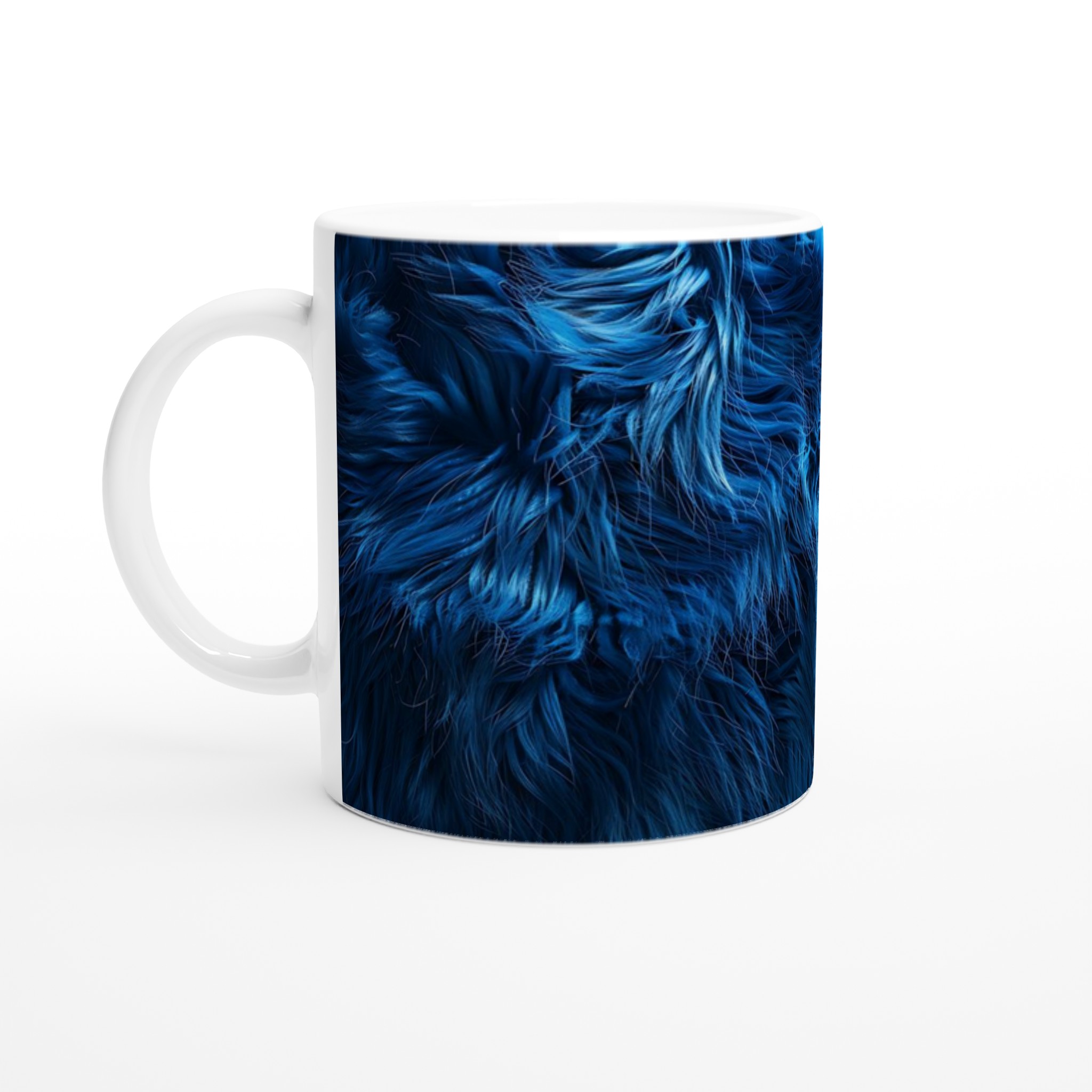 Elegant Vit 11oz Keramisk Mugg med Djupblå Designer i Sju Färger 1 ae569928-4423-412b-b394-28cf8ba9bec0