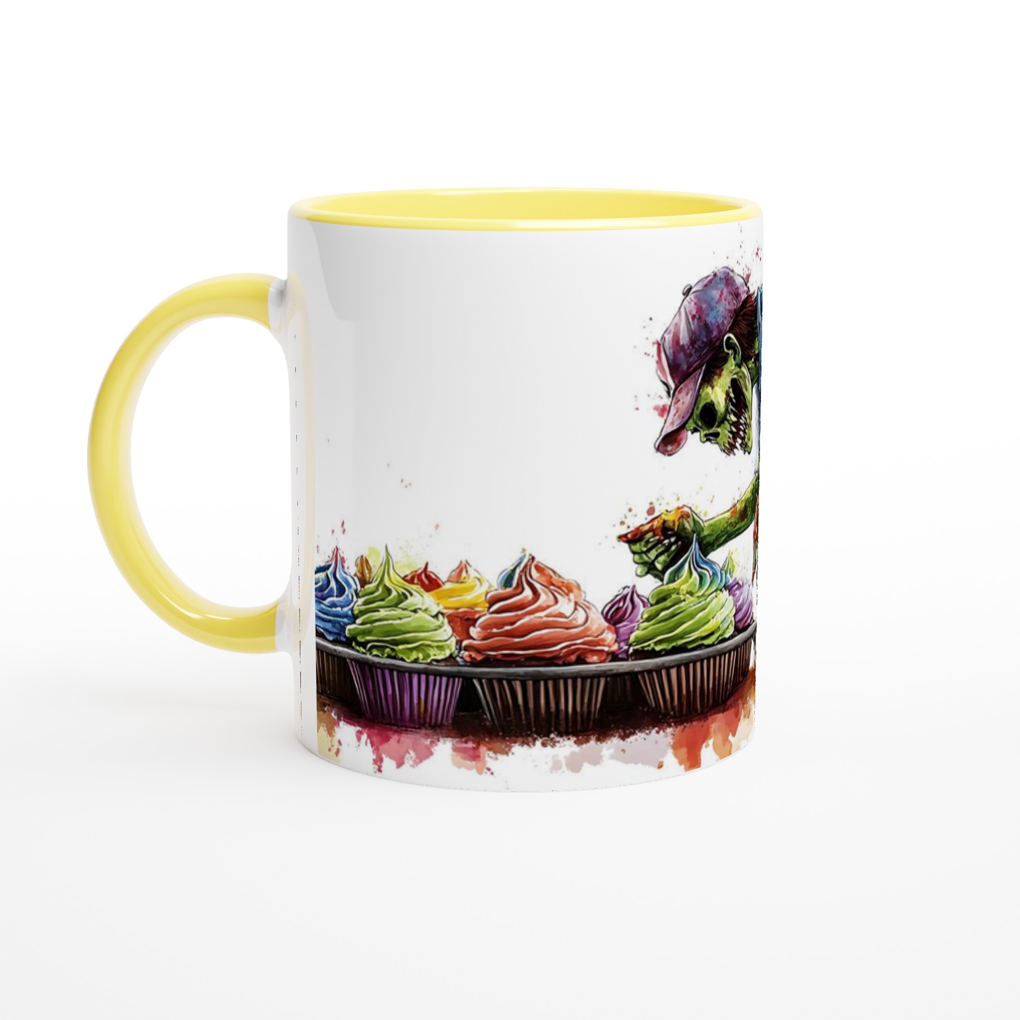 Zombie Cupcake Craze Keramikmugg - Skräckinjagande söt 11oz kaffemugg i ditt färgval! 3 ae6f0a4e-d3b8-45c9-a55e-1d307f3cd389