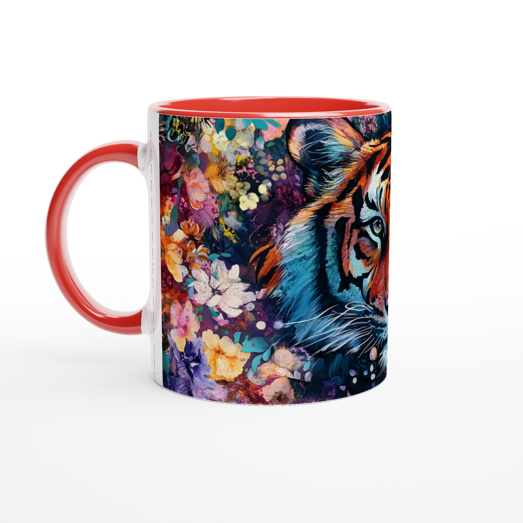 11oz keramisk mugg med livfull tigerdesign i dina favoritfärger 5 ae724f74-367f-4193-9603-f7e5159431e1
