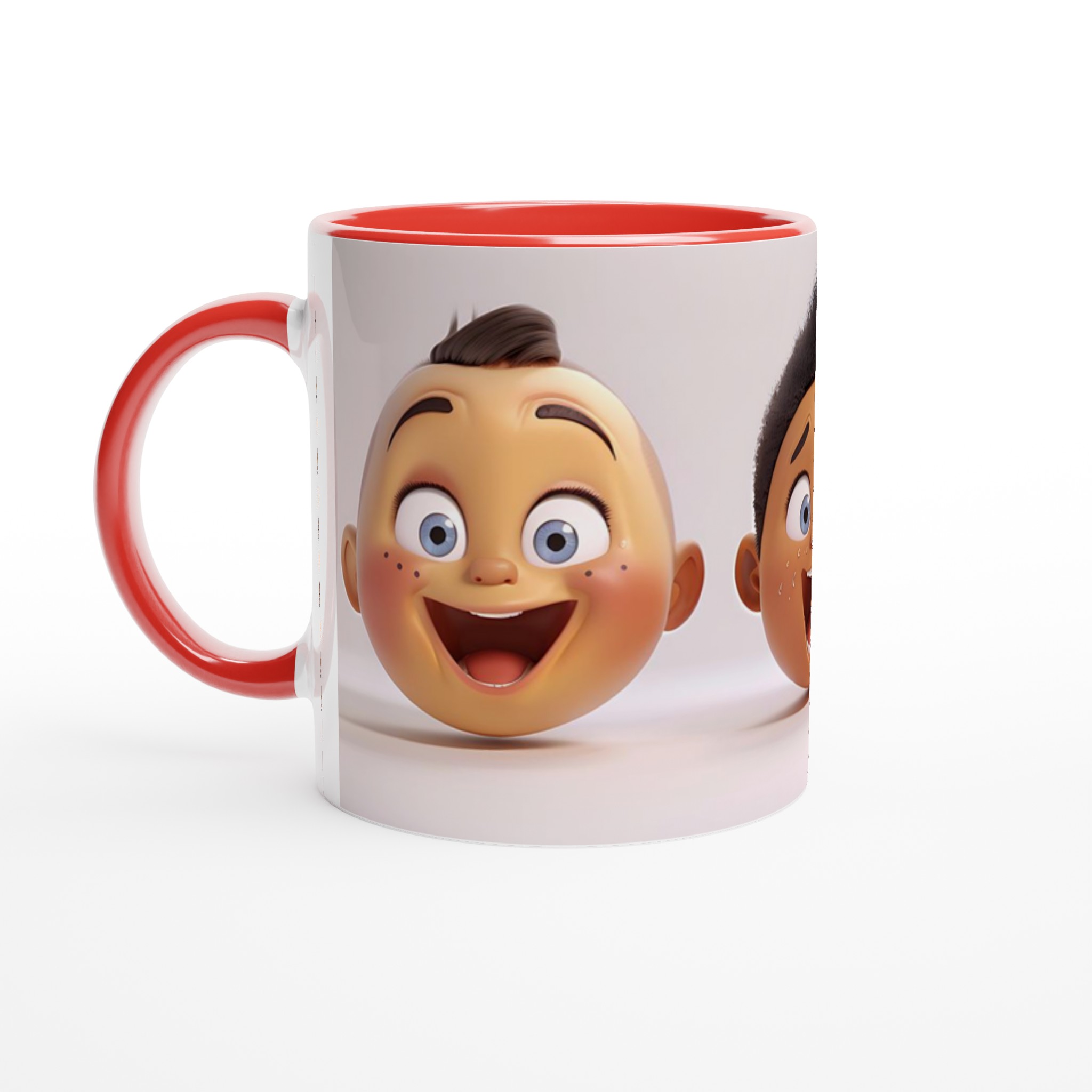 Glad Baby Ansikte Keramisk Mugg – Personlig Kaffemugg med Sött Tryck i Valfri Färg 5 aeb1daa6-2f7d-4124-8328-56c04bc7bac6