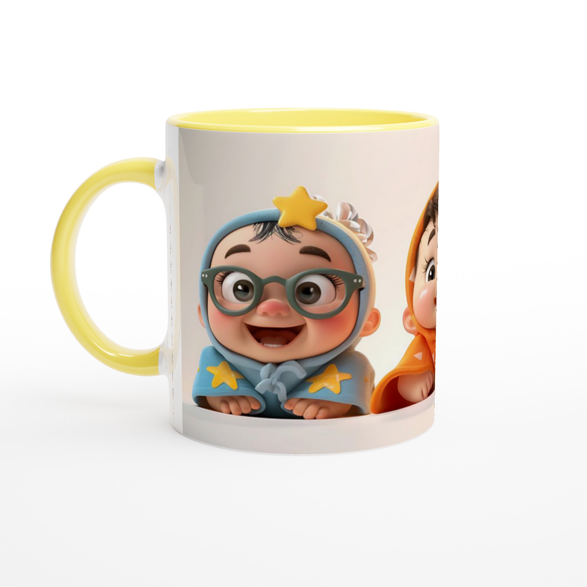 Charmiga Baby Vänner Mugg – En Glad Start på Dagen i Din Favoritfärg! 3 aecbf338-f02c-4934-a72f-ae050e39faaa