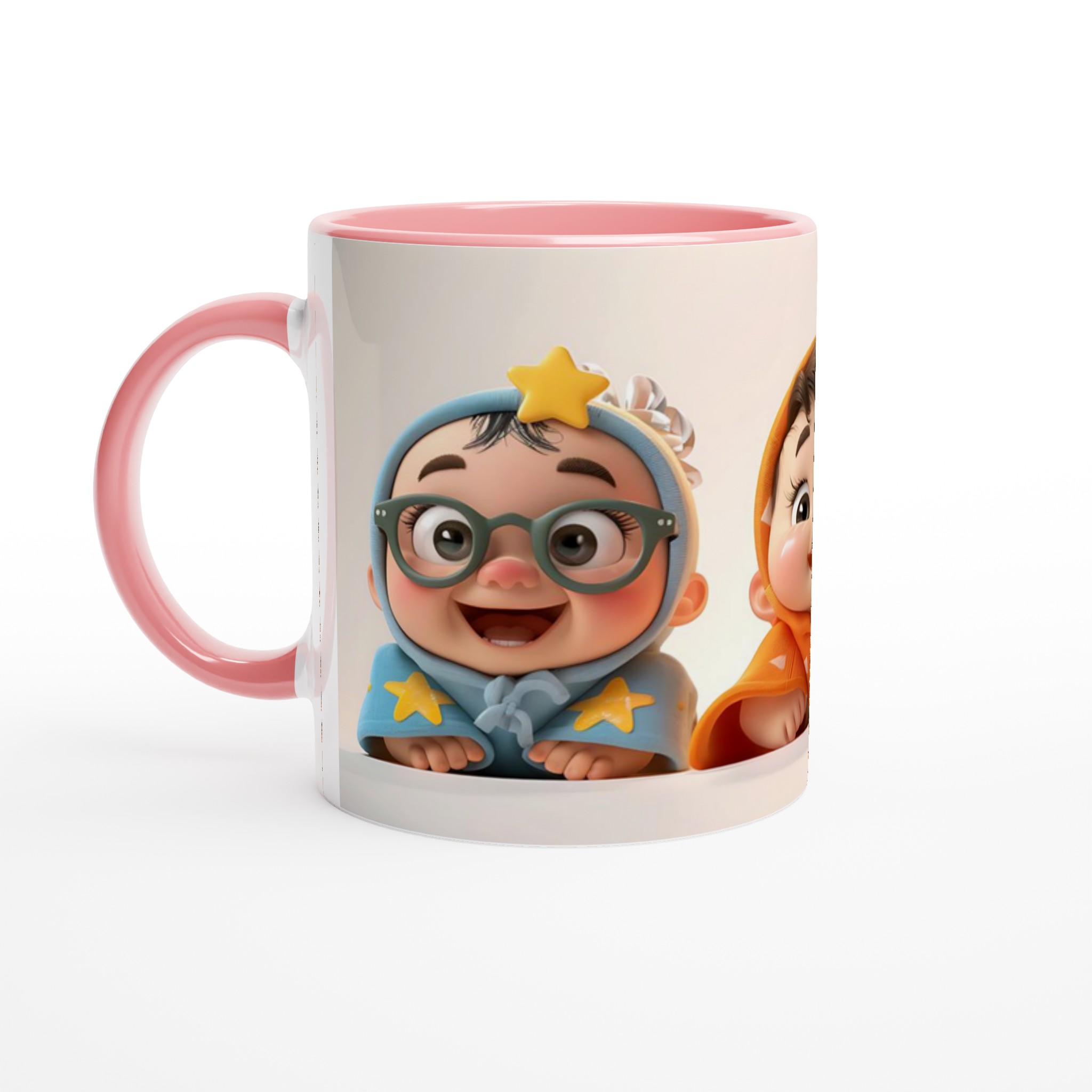 Charmiga Baby Vänner Mugg – En Glad Start på Dagen i Din Favoritfärg! 6 af05dcf7-5cb0-43d6-8362-c5c557592392