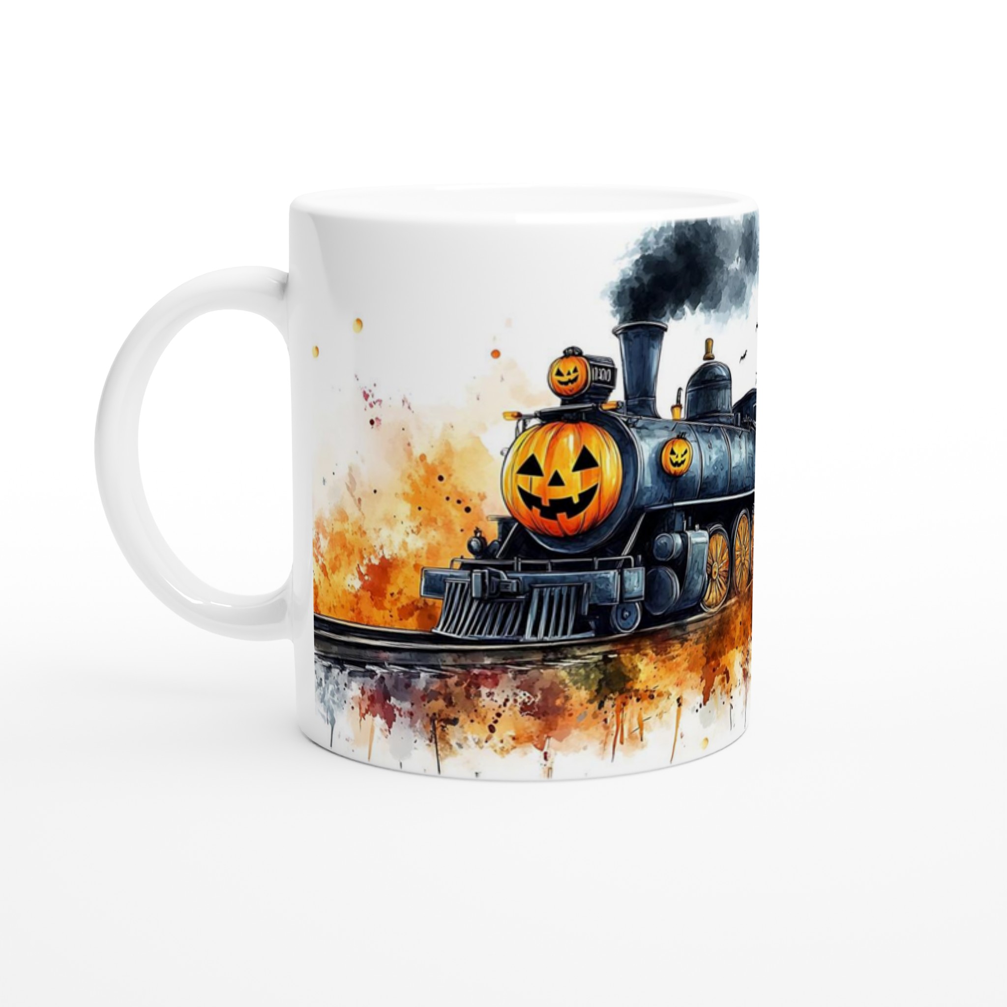 Spooky Express: Pumpa Lokomotiv Mugg – En Perfekt Halloween-gåva i din favoritfärg! 1 af7afe55-b235-483b-a62d-c087b7fed565