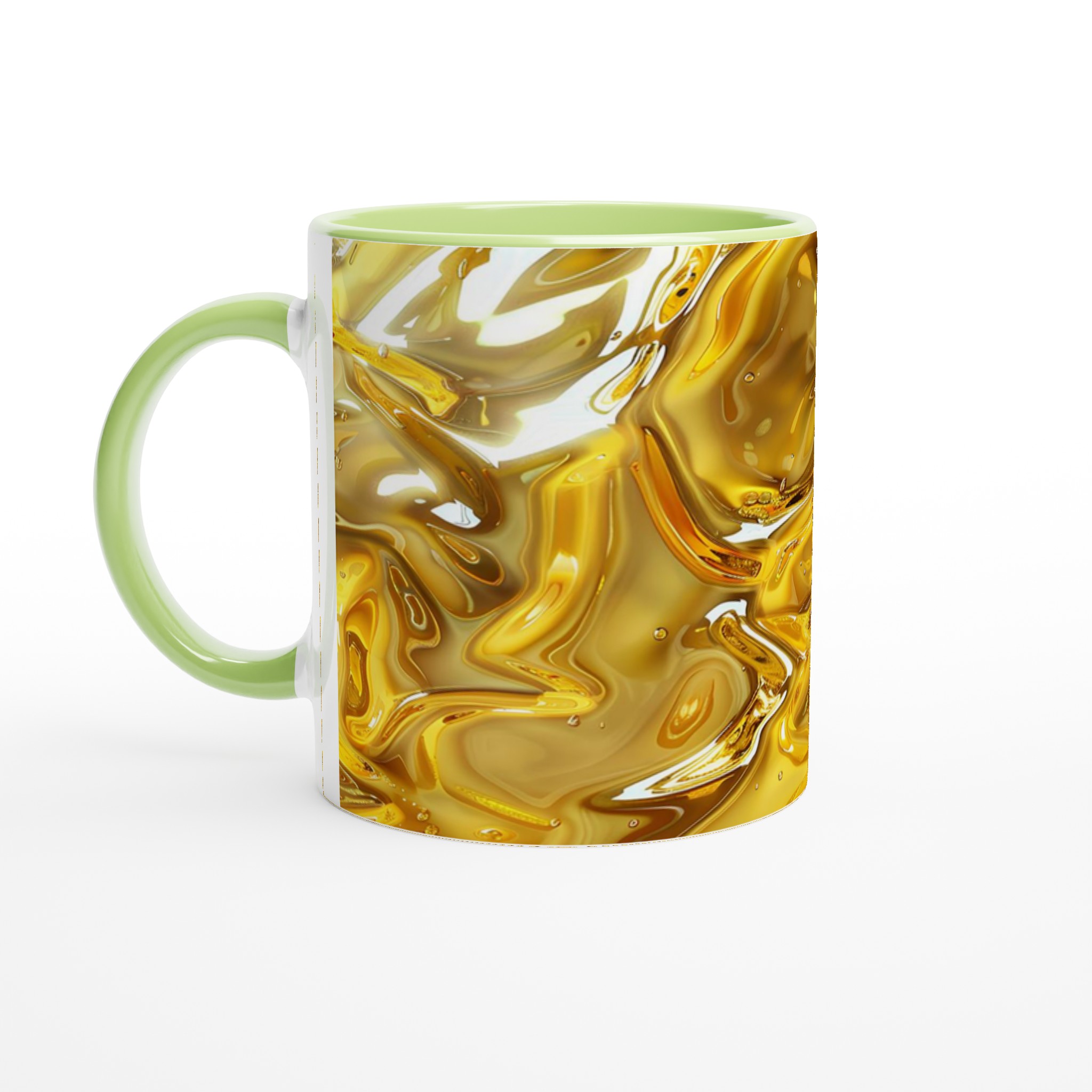 Guldglänsande Keramisk Mugg – 11 oz För Din Favoritdryck i Valfri Färg 7 afa79668-2b00-4c3c-b923-a7db72f05c88