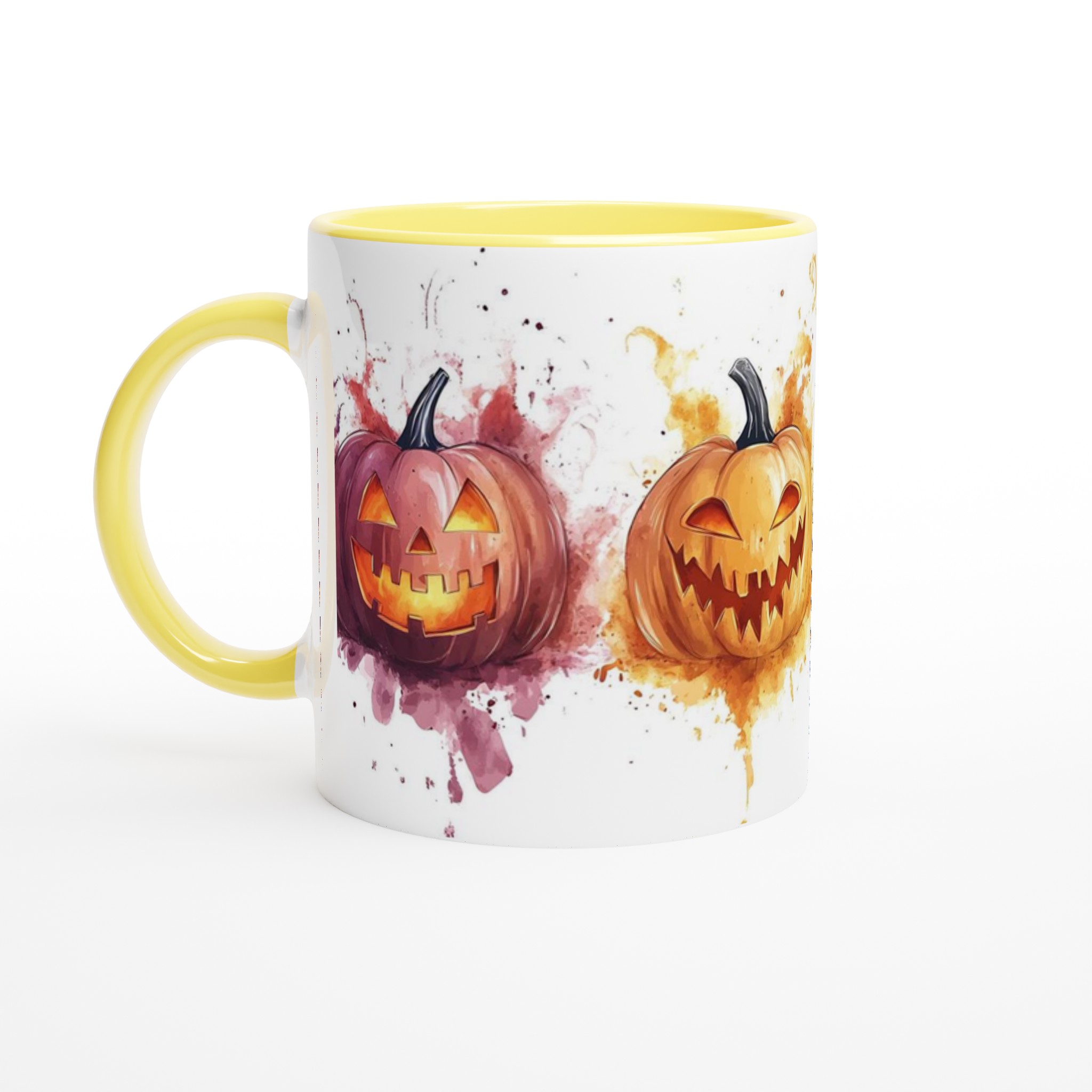 Färgsprakande Halloween Pumpa Mugg – Spöklikt rolig keramikmugg i ditt val av sju livfulla färger 3 afbef75b-ae1b-4ae5-a5d8-02fb6aa0584b