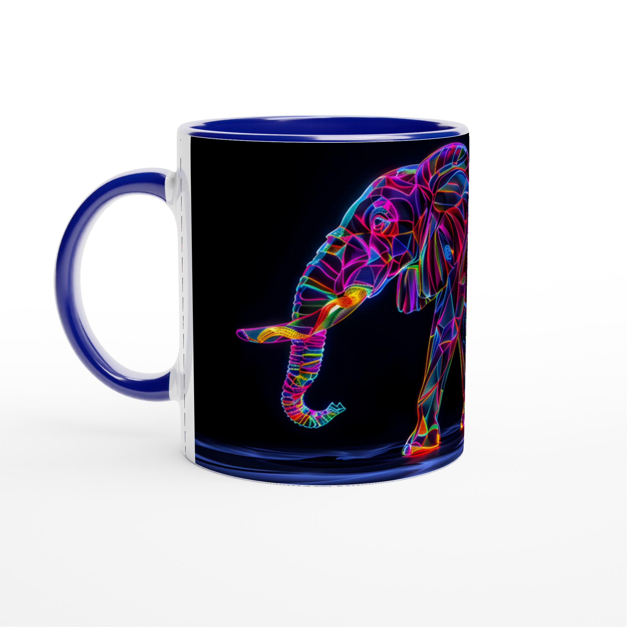 Neon Elefant Design Mugg – Lysande 11oz Keramikmugg i ditt Val av Färg 2 afd29588-c4fb-4cb1-873a-827cb42d6402