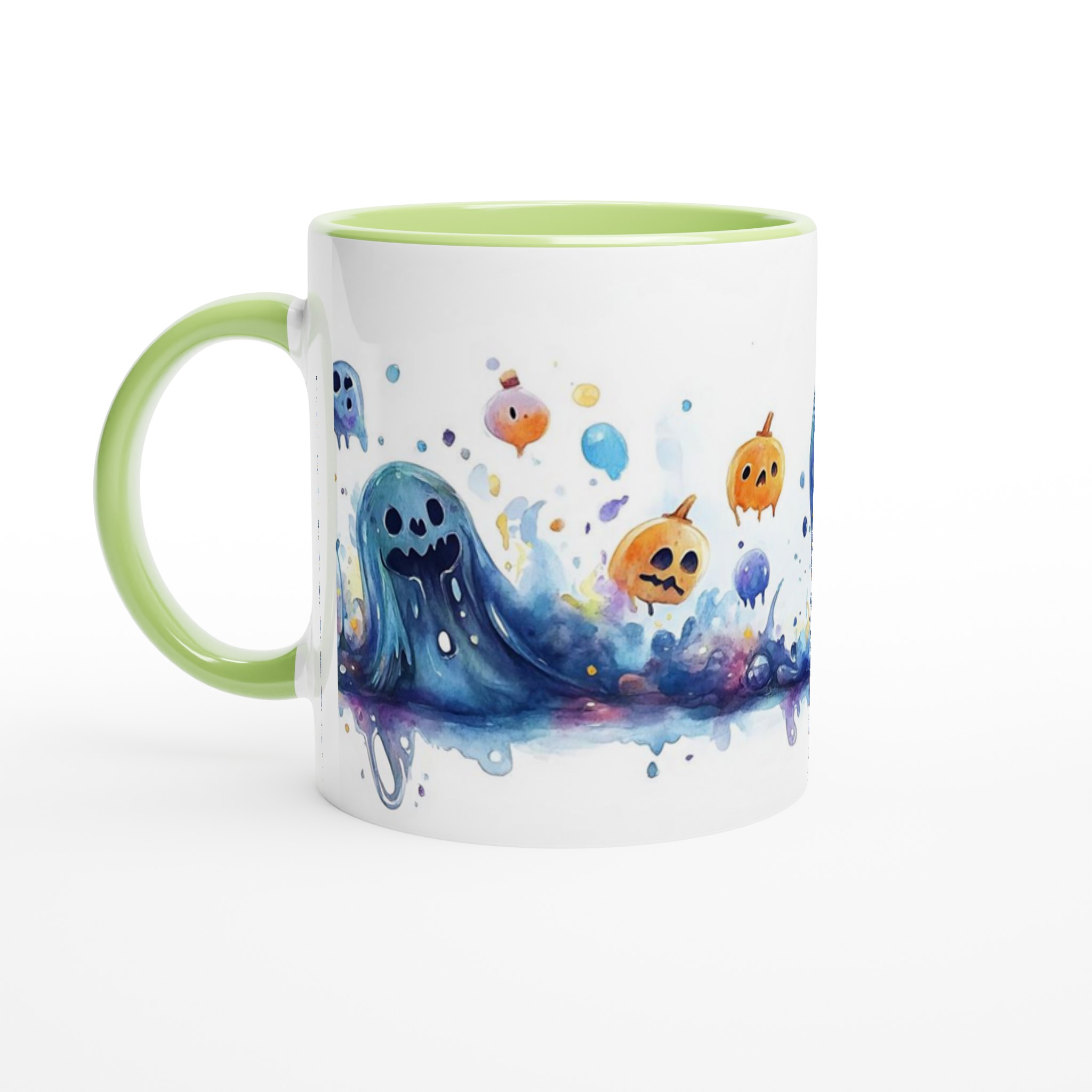 Spooky-Söt Akvarell Spökmugg – Välj bland 7 Färgstarka Keramikfärger 7 b019717a-5db7-44c8-ab50-16b323d04558