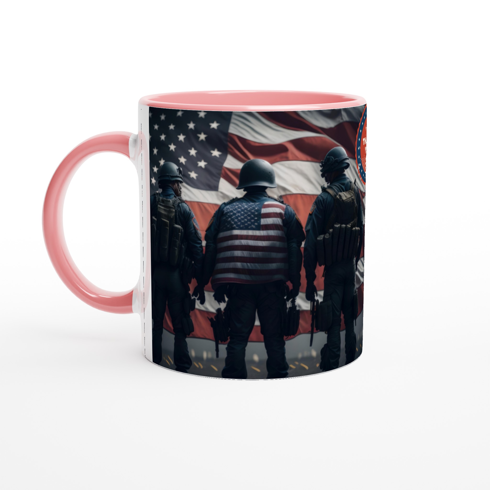 Hyllning till hjältarna: 11oz Keramikmugg med flaggmotiv – Perfekt för patriotiska presenter 6 b022c932-8121-4062-b644-415b6332ef44