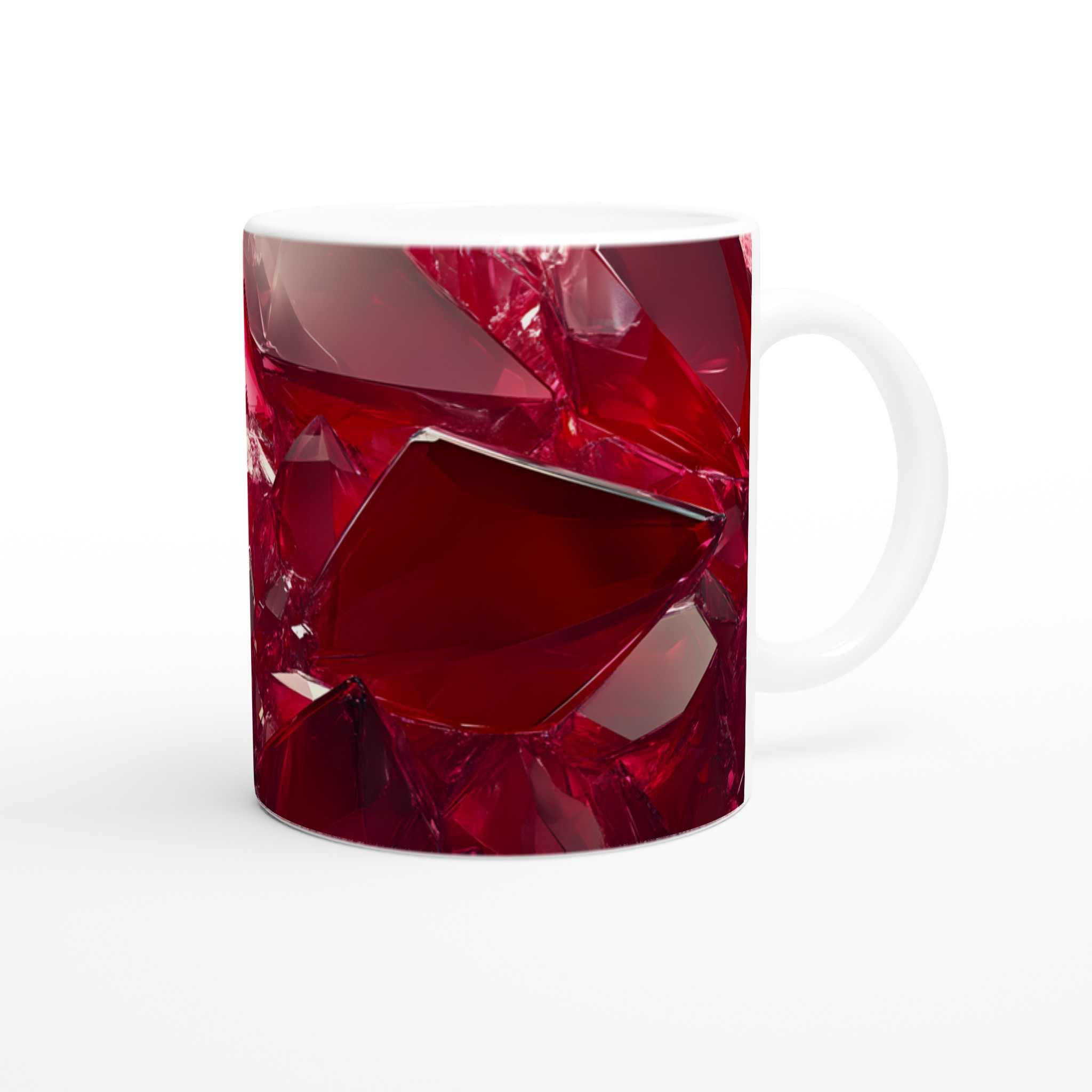 Rubinröd Kristallmugg – 11oz Keramikmugg för kaffe, te eller varm choklad – Välj din favoritfärg! 9 b077a63b-0446-4b78-ba9d-5fa8446d6e6c