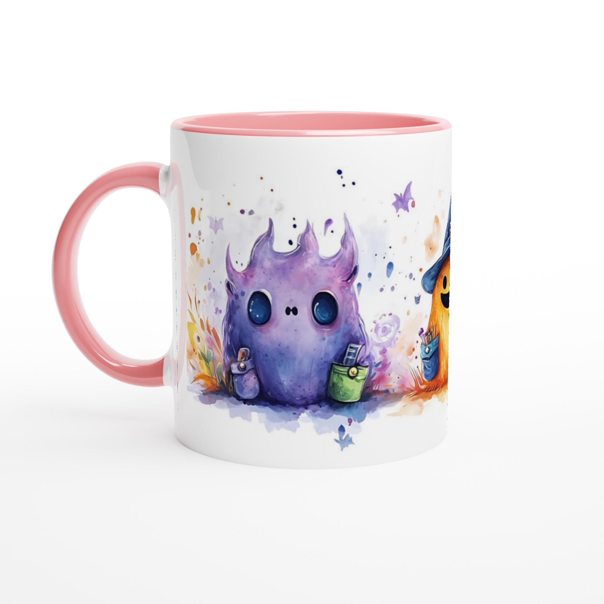 Förtrollande Söta Monster Mugg – Vit 11oz Keramisk Mugg för Kreativa Själar 6 b0897ef7-686f-49ef-9fd9-5e8af6cf1d68
