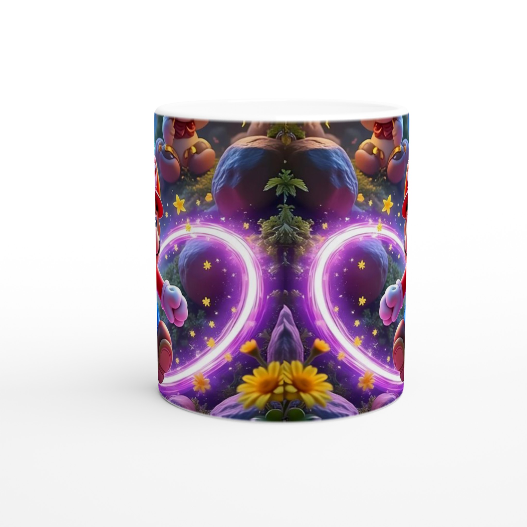 Vit 11oz keramisk mugg med livfull spelinspiration och färgstarka val 8 b0ce896a-f75f-45eb-b63b-c6c8c52346c4