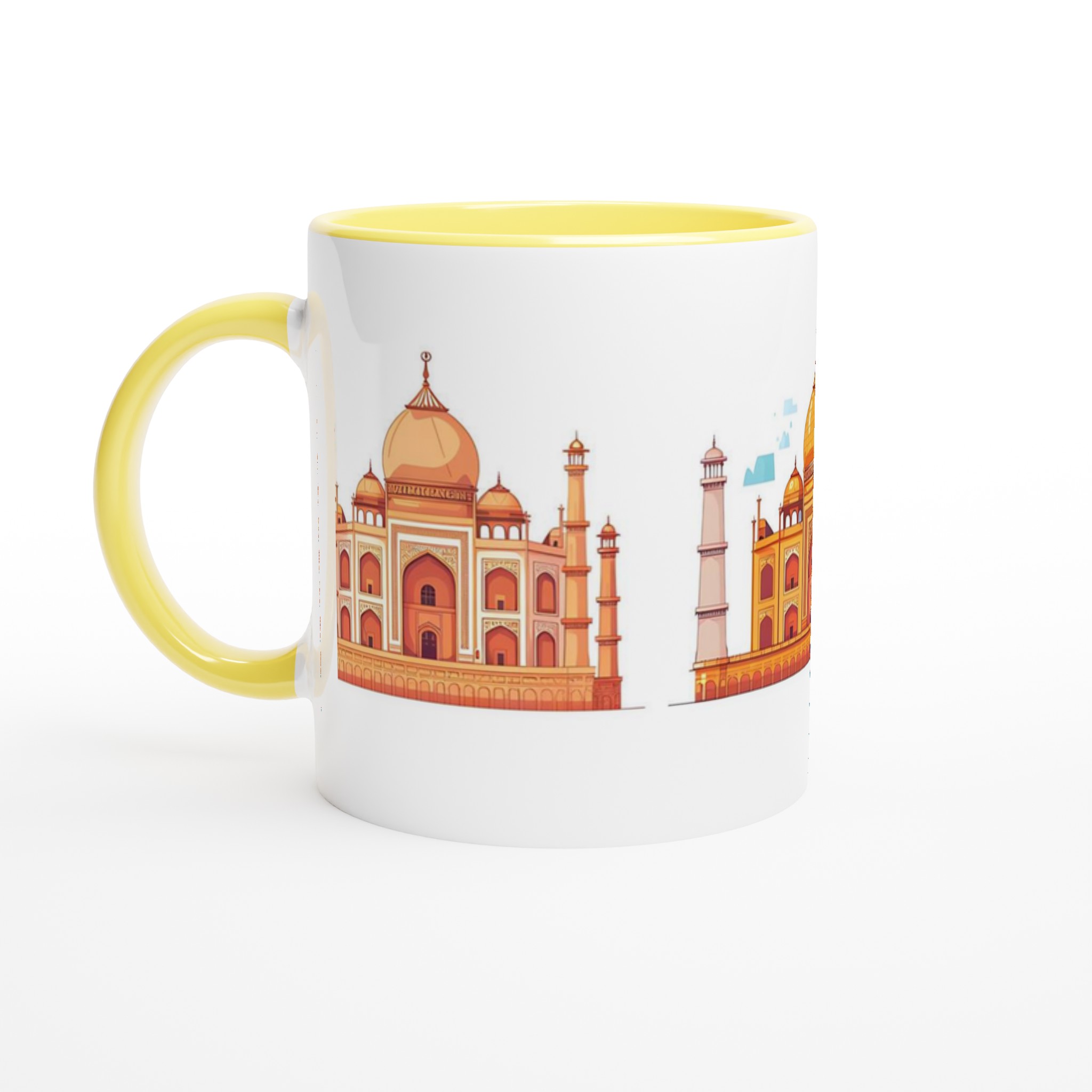 Taj Mahal Inspirerad Keramikmugg - Historisk Charm i Valfri Färg, 11oz 3 b12a3327-95dd-4f91-824d-1958c57e7c82