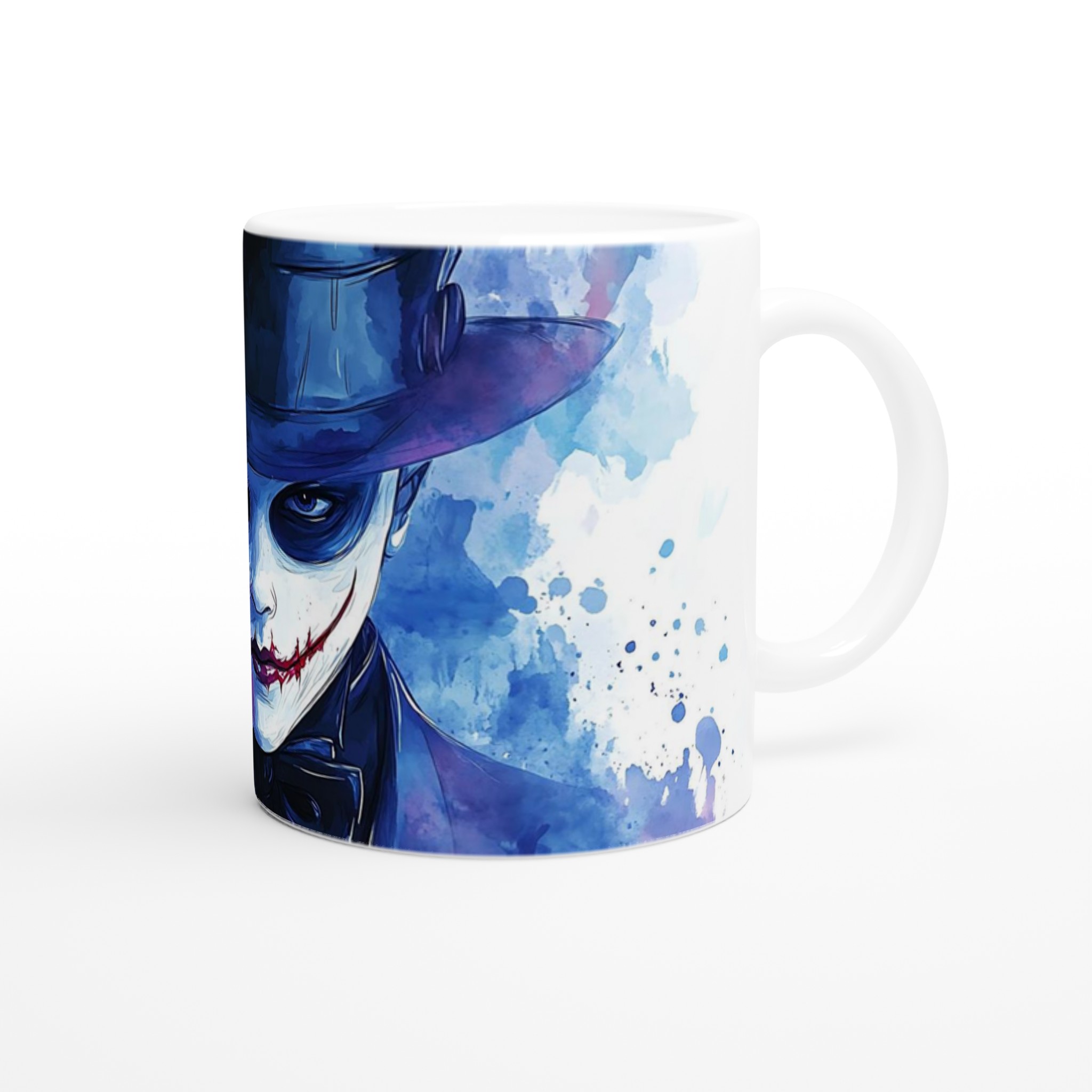 Mystisk Skräckclown Keramikmugg – Perfekt för Halloween & Gotisk Stil, Välj Din Färg! 9 b14786c3-276b-4bdc-858d-2b663be6ac58