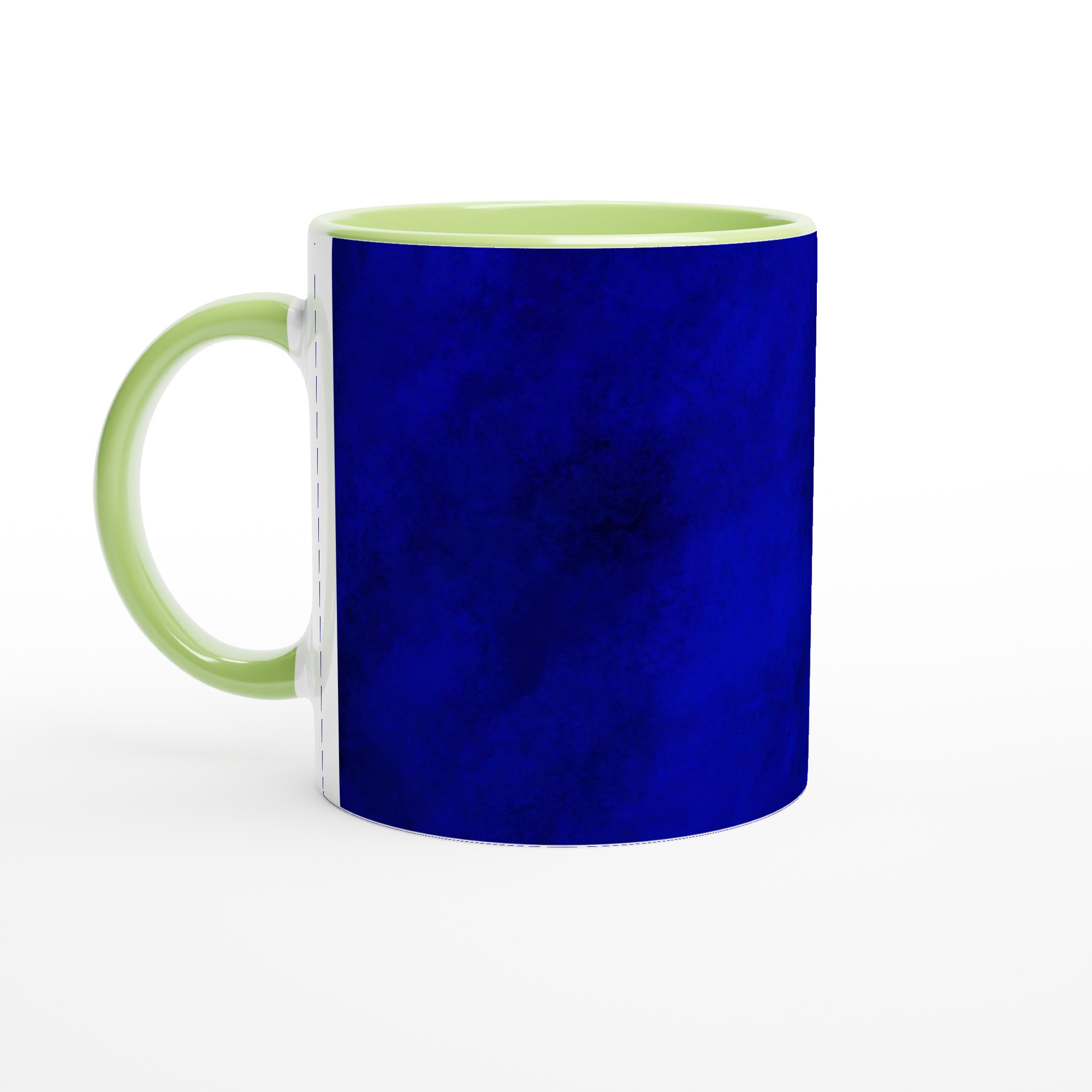 Vit 11oz Keramisk Mugg med Djupt Blå Stil – Välj Din Färgvariant 7 b14793f8-3101-42cf-b192-3a652f360822
