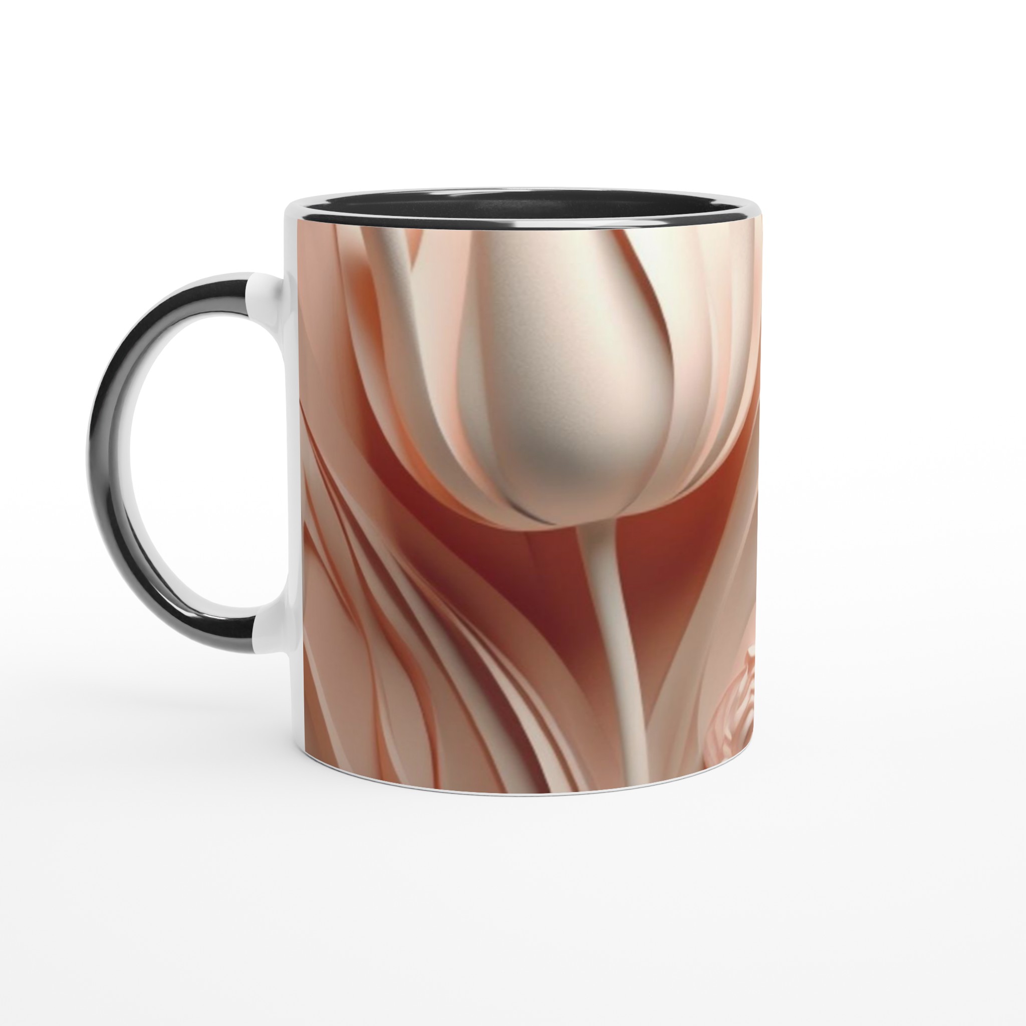 Elegant 11oz Keramisk Mugg med Sofistikerat Tulpanmotiv i Valfri Färg 4 b157e1f0-1aed-4cda-b9b9-beec854e7d64