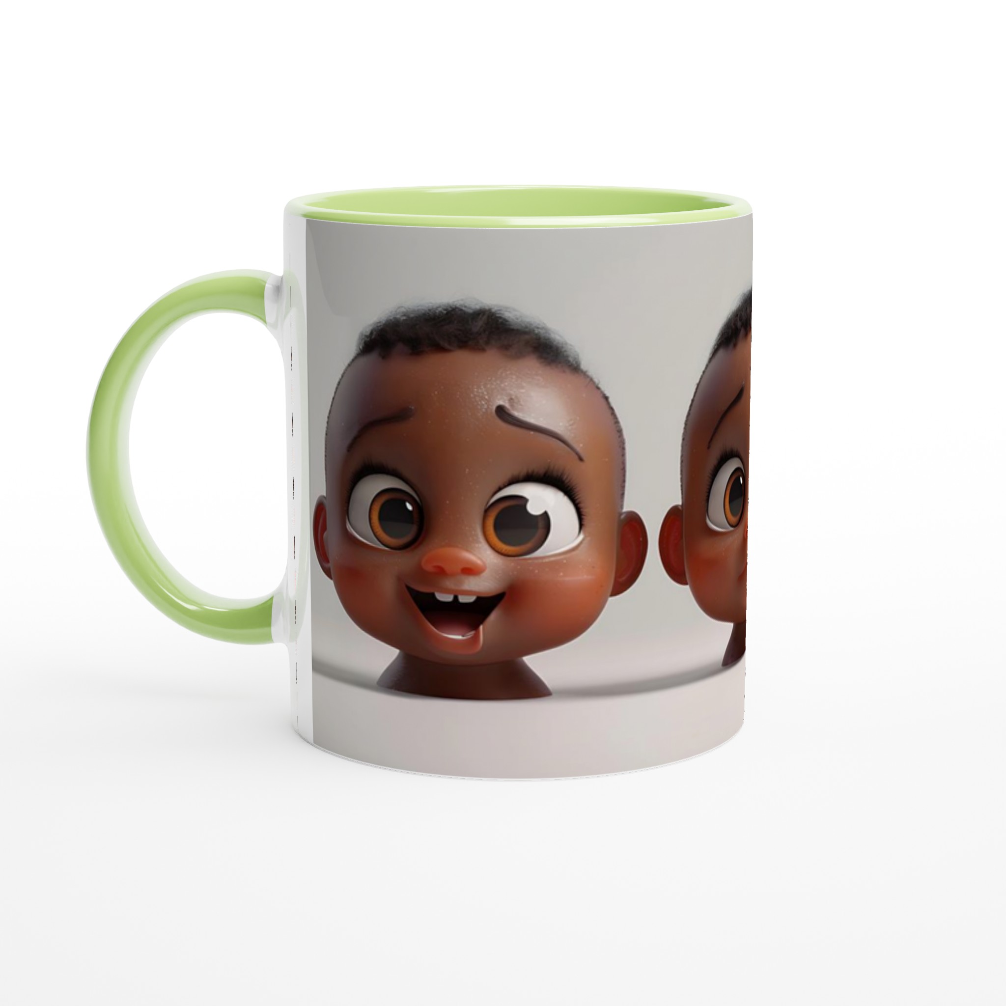 Söta Babyansikten Keramikmugg – Uttrycksfull 11oz Kaffemugg i Ditt Val av Färg 7 b178a1a3-6b26-459b-ad19-7041a39ee8ba