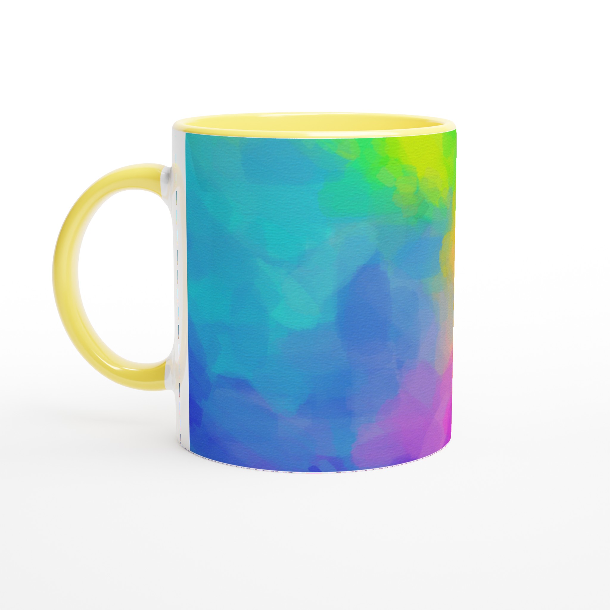 Vit 11oz keramisk mugg med färgsprakande val – välj bland sju livfulla nyanser 3 b189cfb5-2e16-482f-917f-19a266e4c871