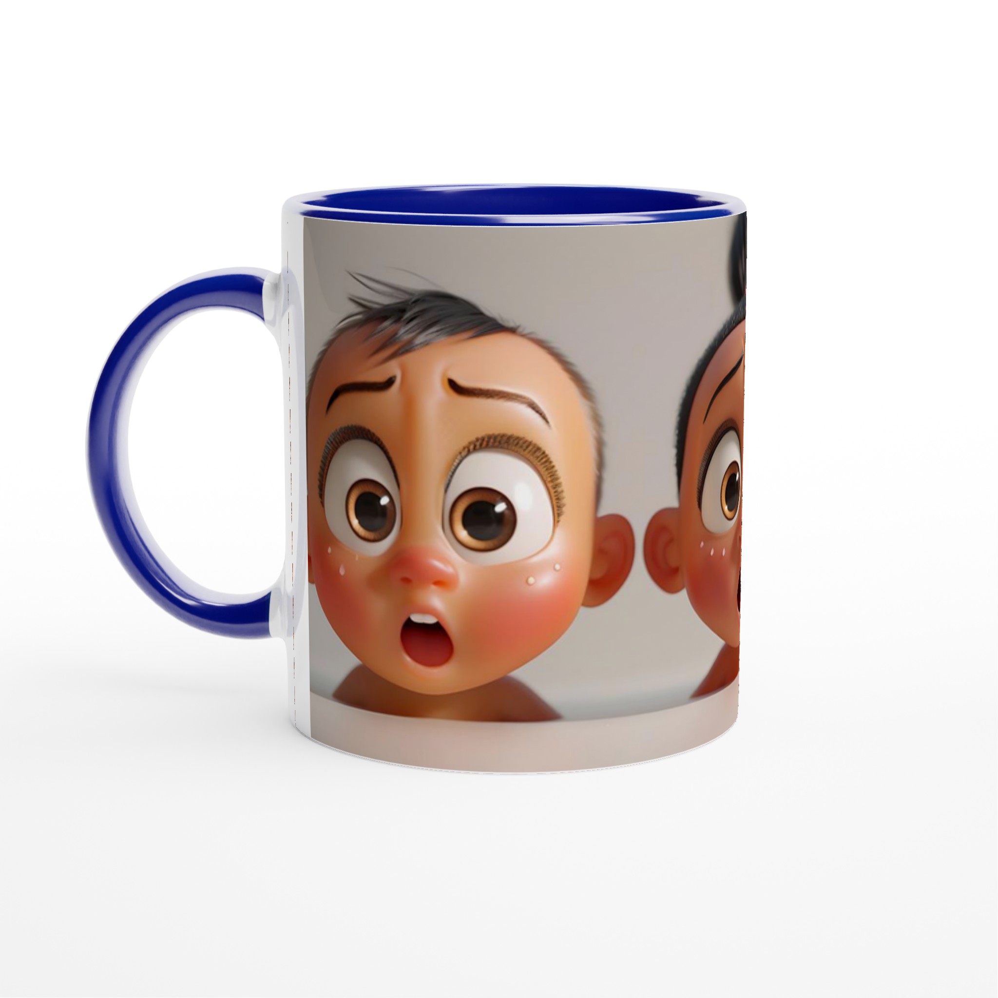 Förvånade Babyansikten 11oz Keramisk Mugg – Uttrycksfull Design i Flera Färger 2 b19eca16-87ed-4131-b9b7-5a7f1bacea0e