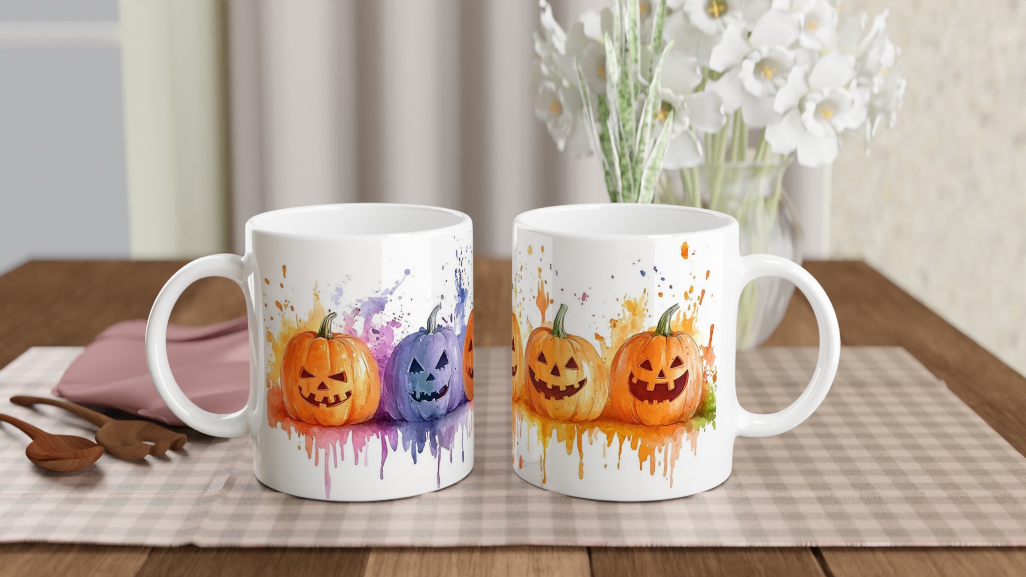 Färgsprakande Halloween Pumpa Mugg – Personlig Keramikmugg i 7 Livfulla Färger 10 b1b81e39-7ae2-4a98-8d30-5965633313c5
