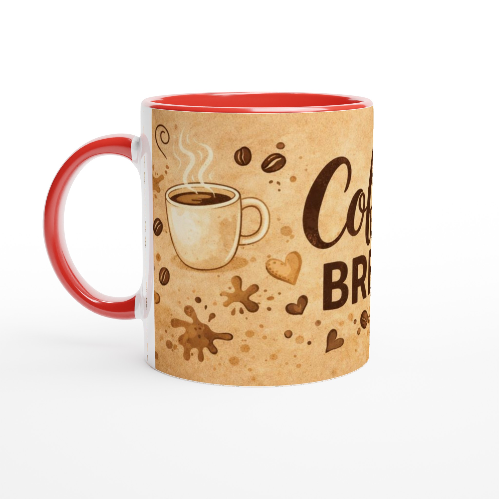 Vit 11oz Keramisk Mugg – Coffee Break Edition in Your Choice of Vibrant Colors 5 b1eb51ce-6bef-4757-908d-aa1088282fa7