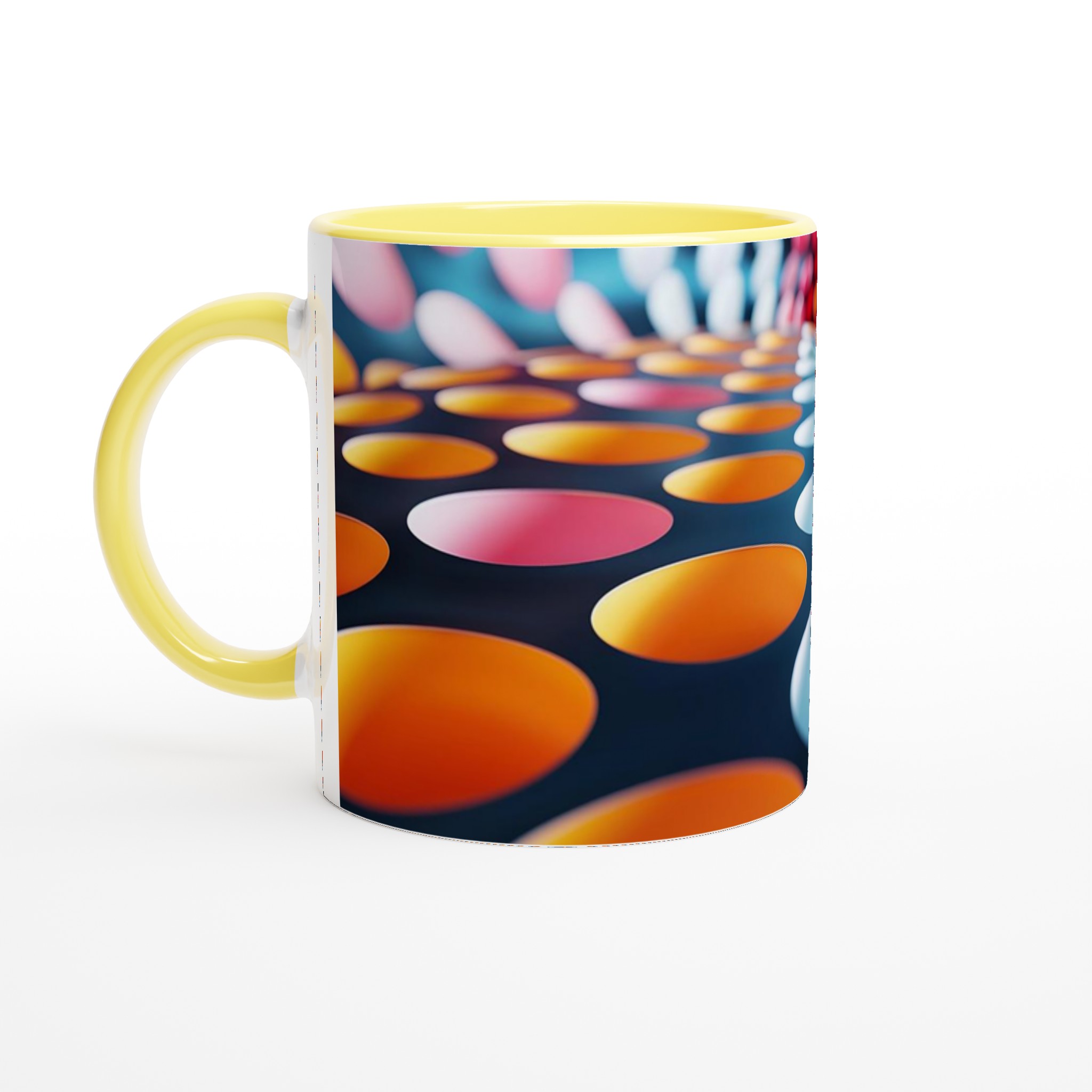Minimalistisk 11oz Keramisk Mugg – Modern Design för Ditt Hem & Kontor, Välj bland Flera Livfulla Färger 3 b209dd04-5120-4876-86eb-5d5643586d90