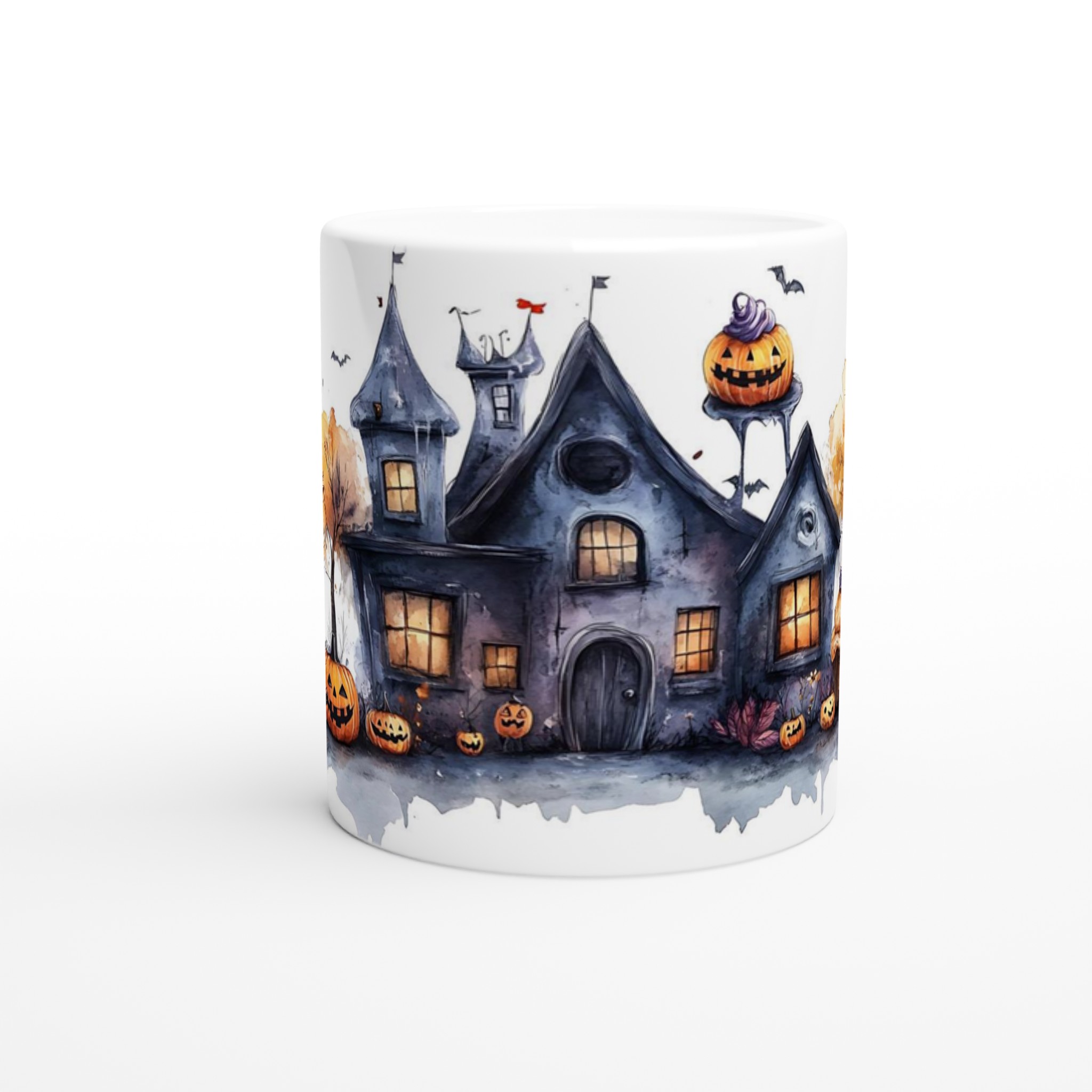 Spooky-Söt Halloween Hus Kaffemugg – Förtrollande Keramik för Höstens Fester, i flertalet färger 8 b20e8e0b-0e83-48be-aa6c-bd145a5af036