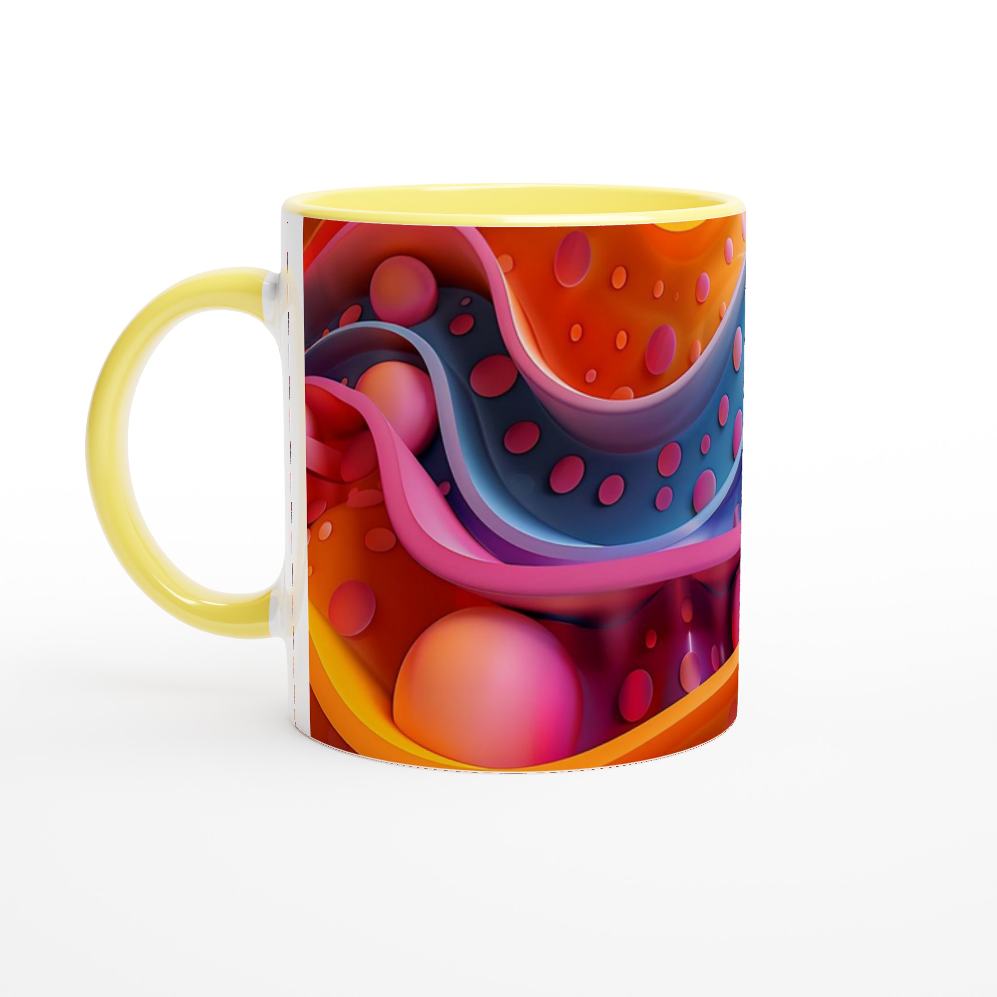 Abstract Swirls 11oz Keramisk Mugg - Välj bland 7 Livfulla Färger för Din Perfekta Kaffestund 3 b20fa599-0cf2-4239-8306-9531b45b8018