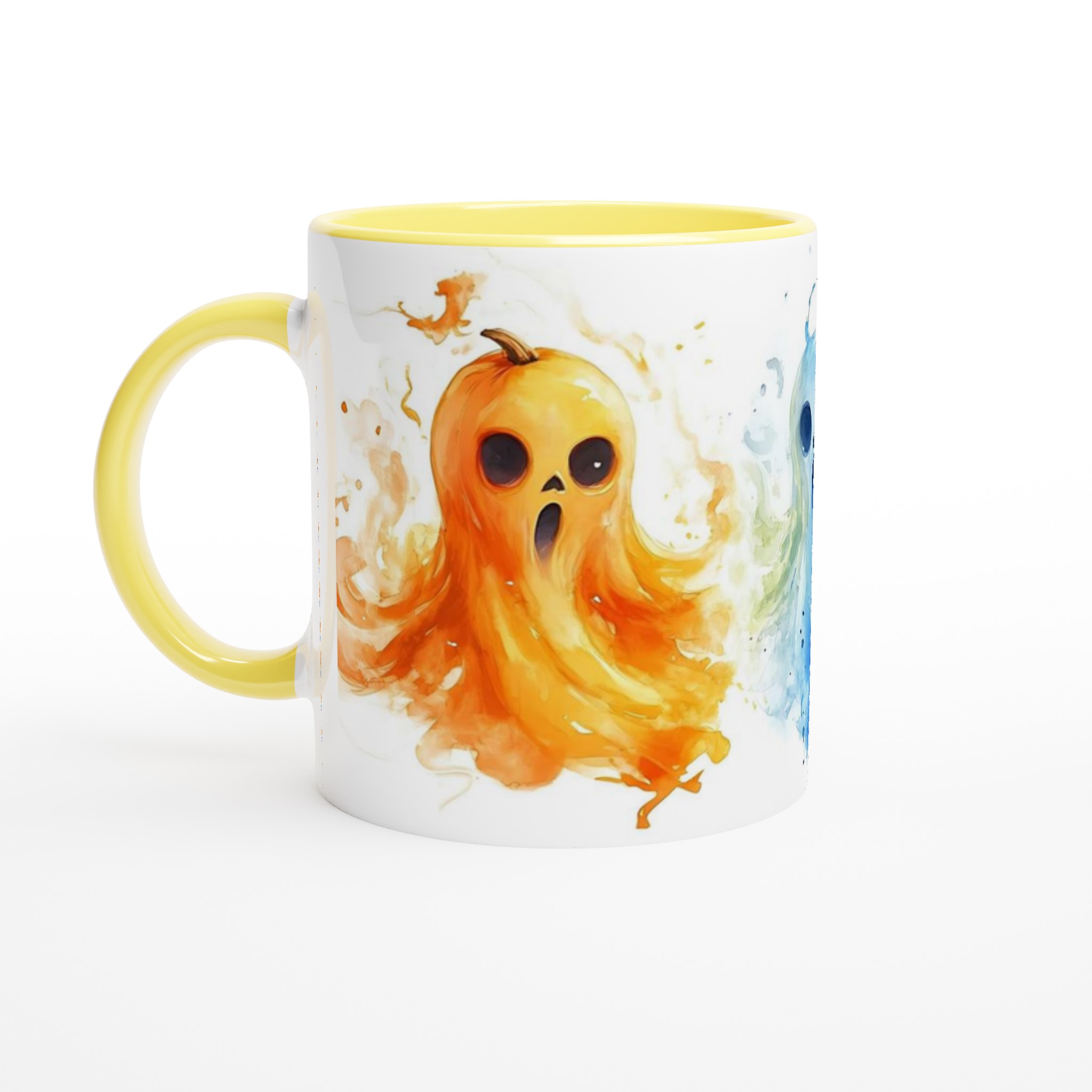 Spöklika Halloween Akvarellmuggar – Lekfull Design i Flera Färger 3 b21887c2-ce12-4e9b-aa5d-1cbf84222b0d