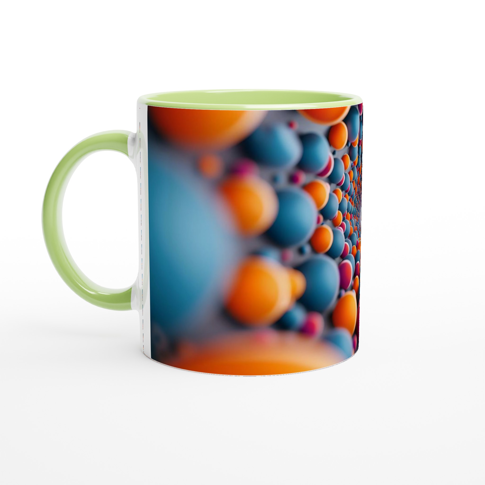 Abstrakt Bubbel Explosion Keramikmugg - 11oz, Välj din Favoritfärg! 7 b24f7abe-befb-4d09-8e84-a43b471feffc