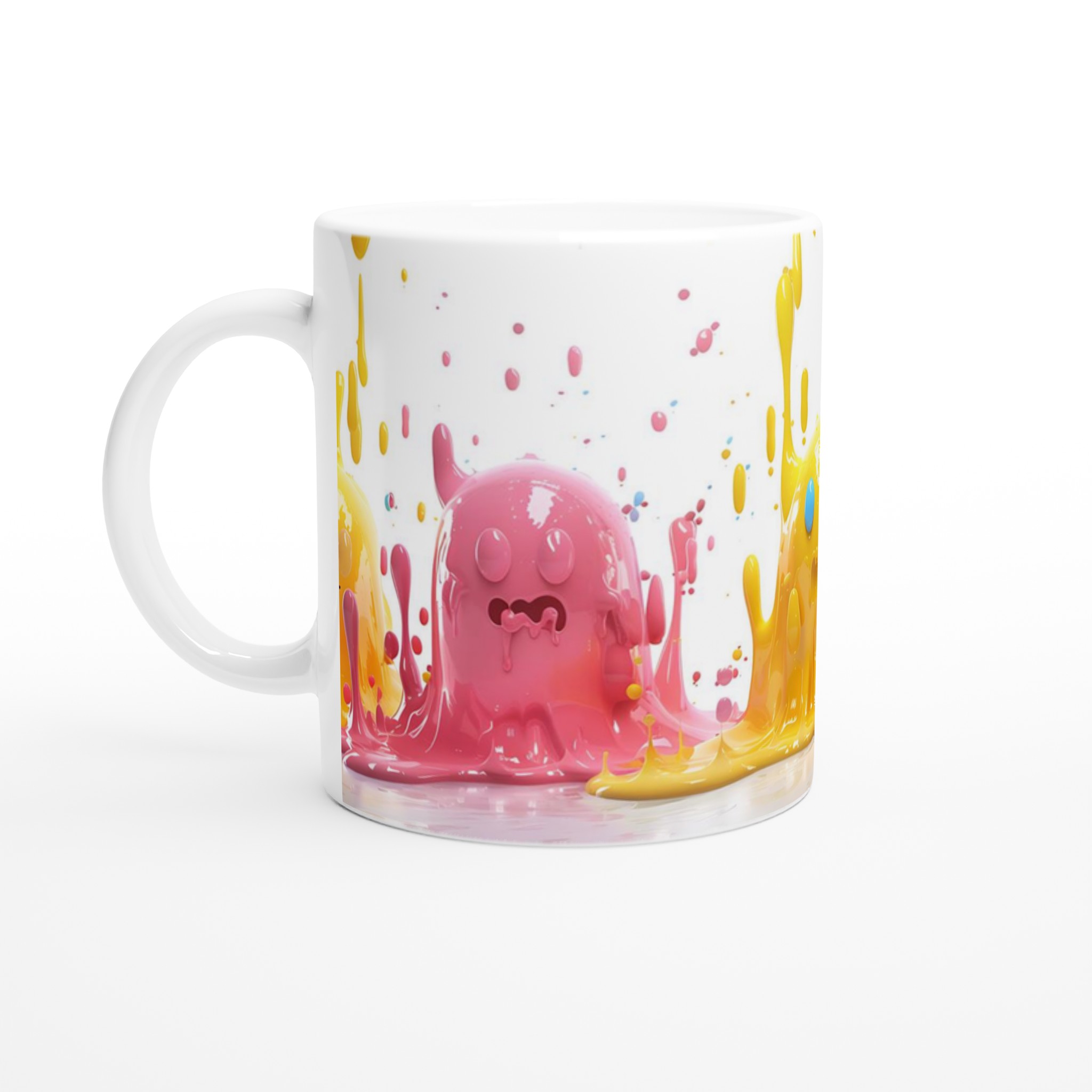 Färgglad Spök-Mugg: Lekfull 11oz Keramikmugg i ditt Val av Sju Livliga Nyanser 1 b262c31f-2015-4cae-955c-71f70db52443