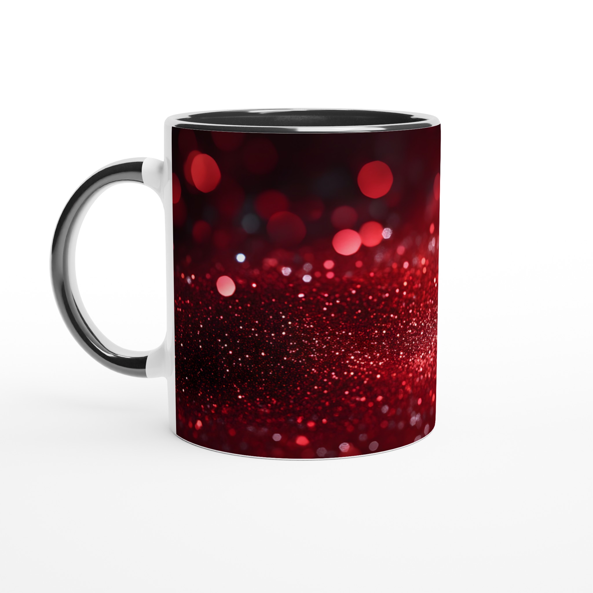 Glittrande Keramikmugg i 7 Blanka Färger – 11 oz för Kaffe, Te & Varm Choklad 4 b287ca8d-99f2-40b3-9cce-31adbde6621d