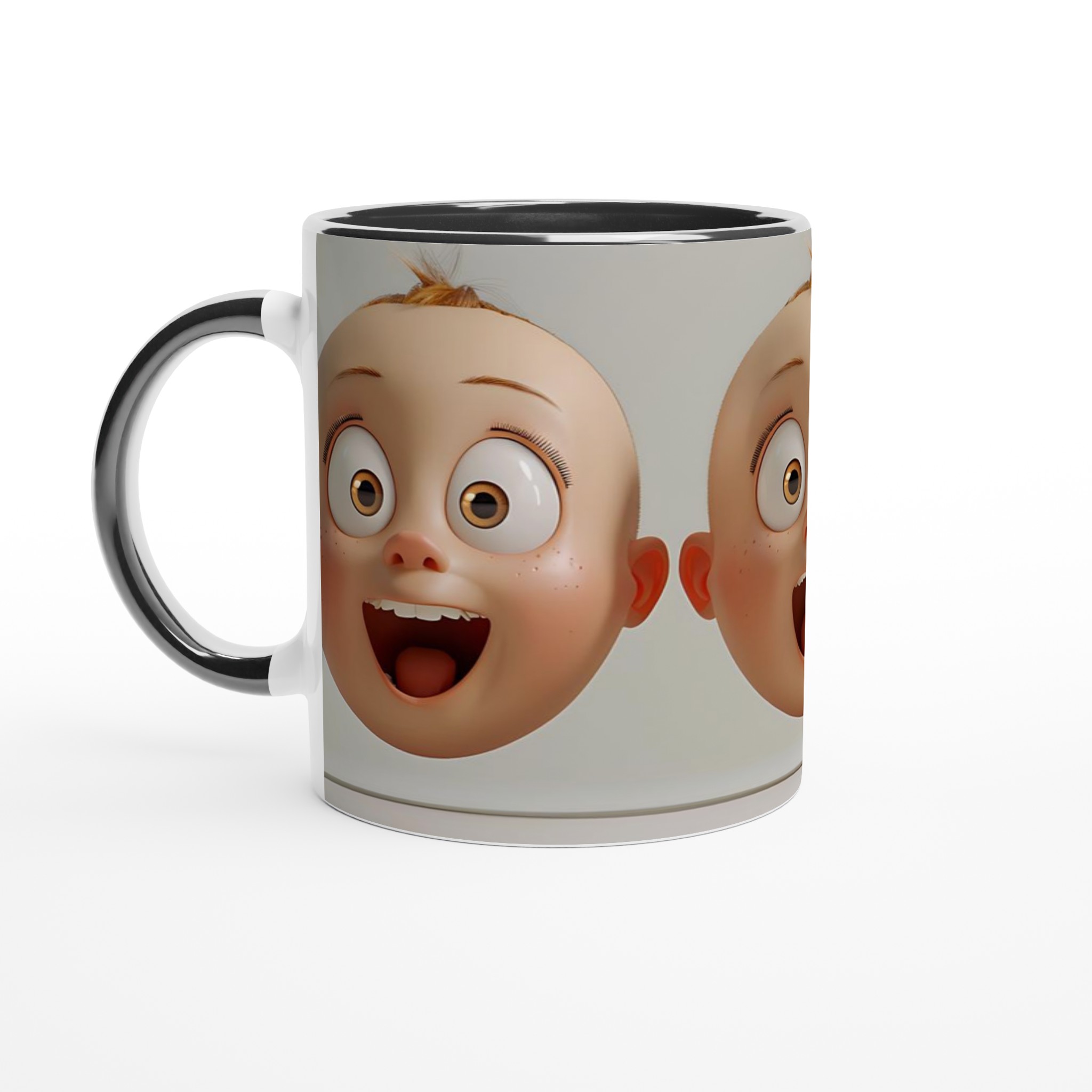 Förvånad Babyansikte Keramisk Mugg - Rolig Design i Flera Färger 4 b295a92e-9974-4b2a-b80e-e9b3a9a37ee5