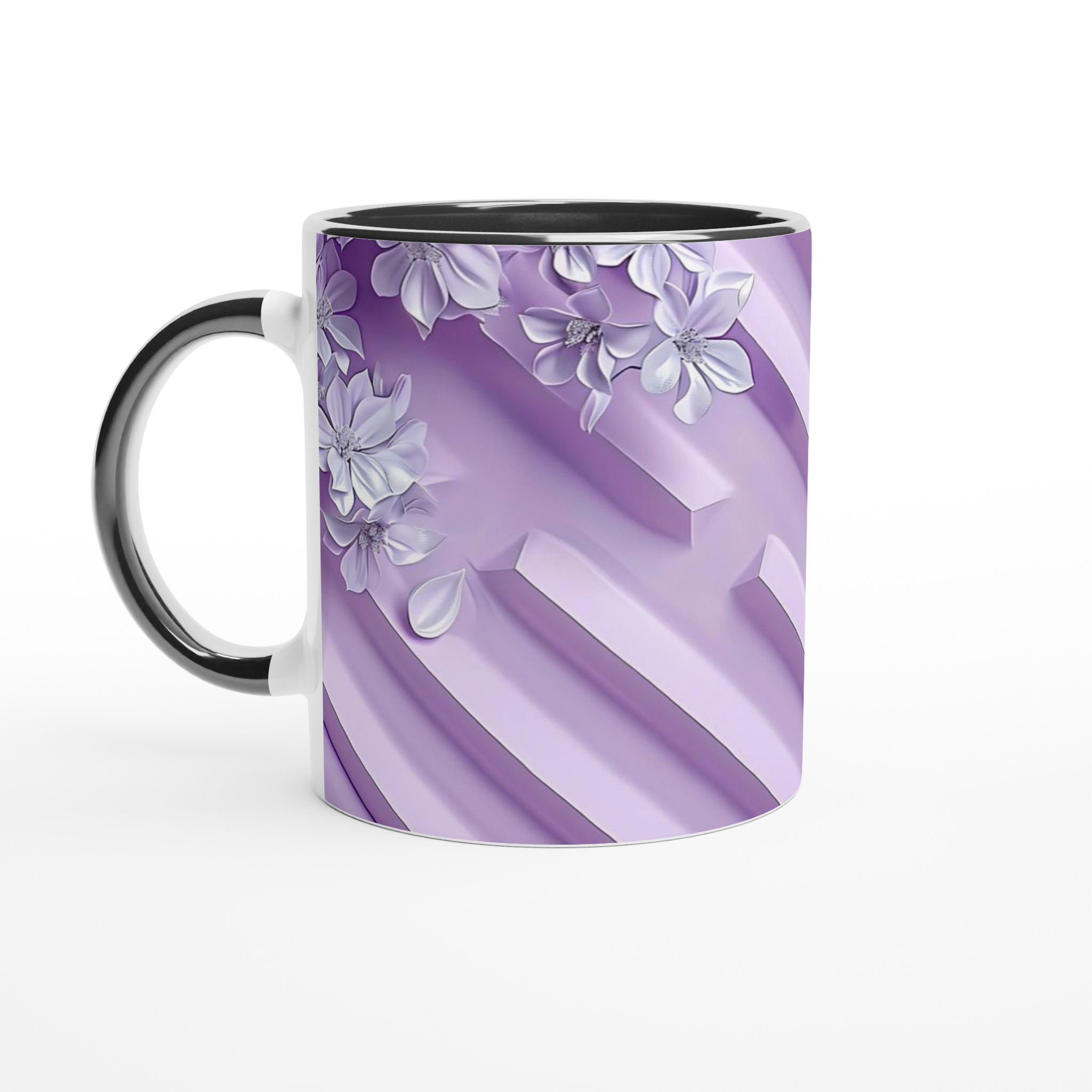 Lilablommande 11oz Keramisk Mugg - Välj din perfekta nyans! 4 b2b39e6f-02cf-4b26-bd9b-e90df0e90f42