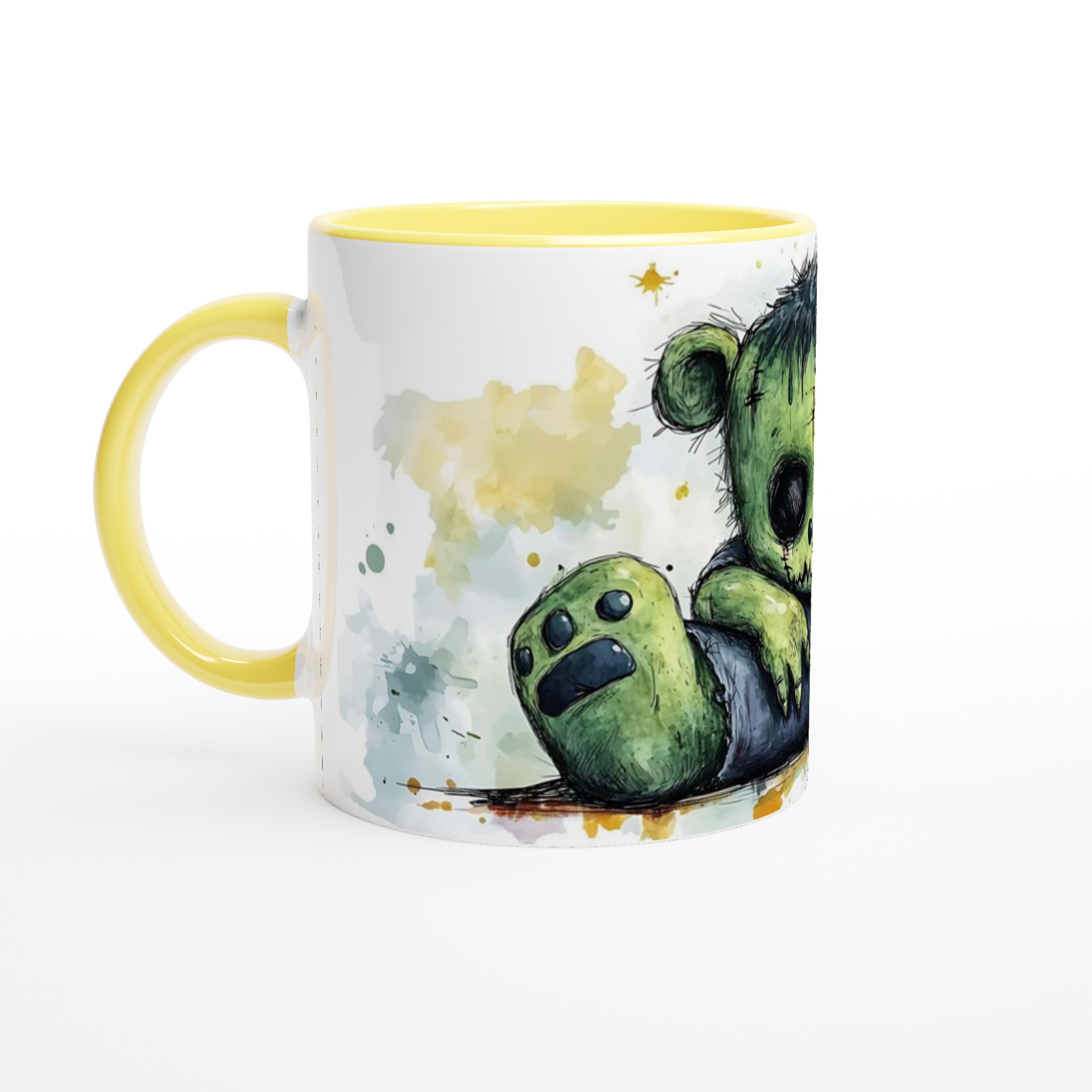 Frankenstein Nalle Keramikmugg - Skrämmande Söt 11oz Kaffemugg i Ditt Val av Färg 3 b2dc8c74-12ed-4ce1-ba59-eb1d747e1375