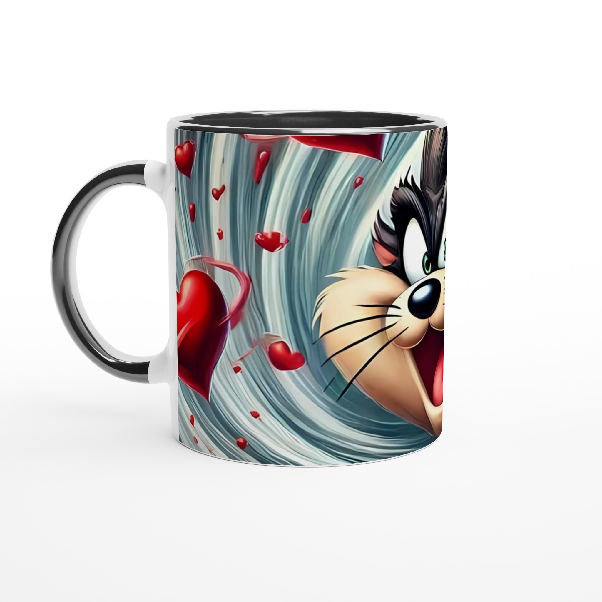 Vit 11oz keramisk mugg med lekfull Looney Tunes-inspirerad design i flera färger 4 b2ea9d28-3ad2-459f-8859-118a251ae69a