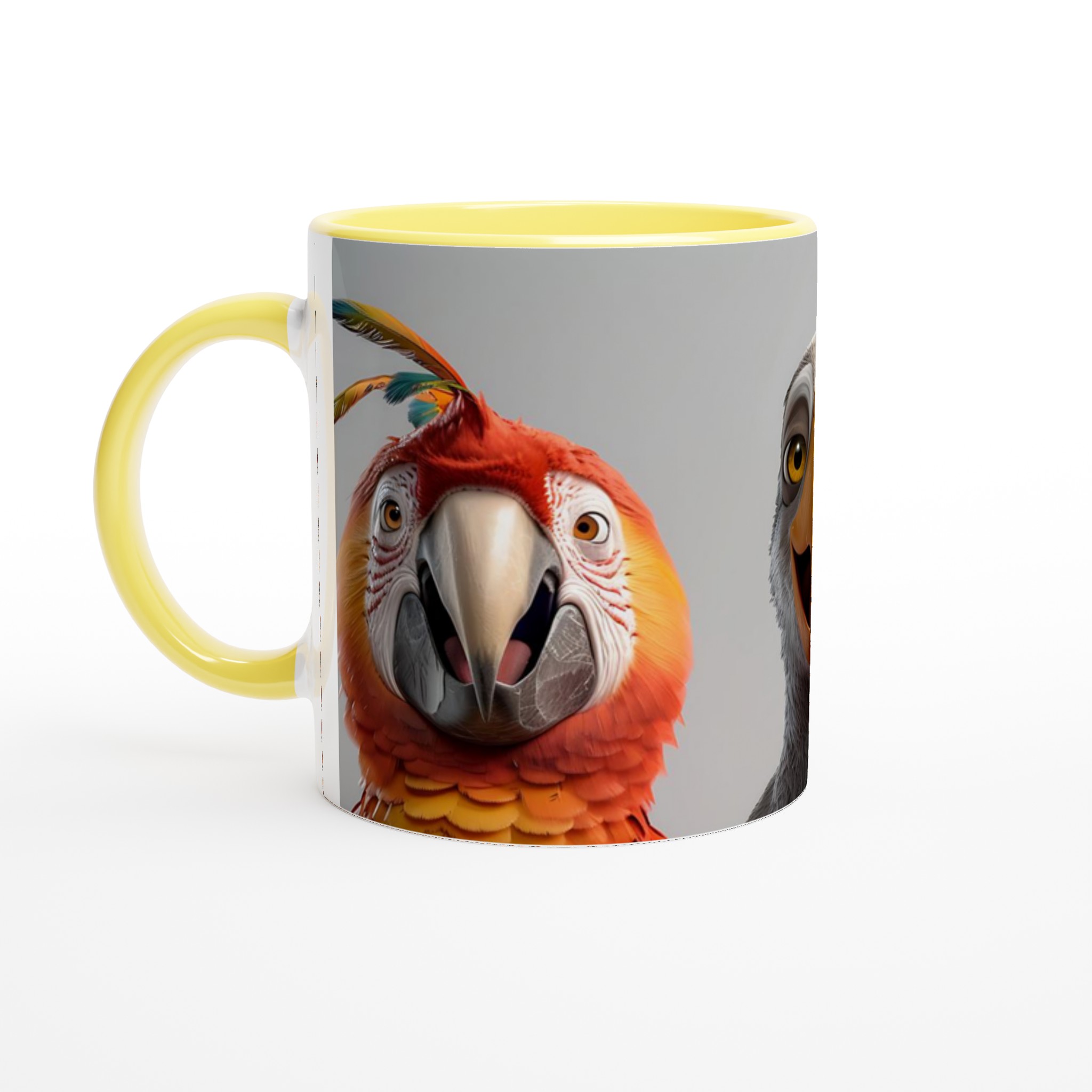 Glad Fågel Keramisk Mugg – Personlig Design för Kaffeälskare i Valfri Färg! 3 b33a1315-d10b-4abc-80d3-3fa87443da4c