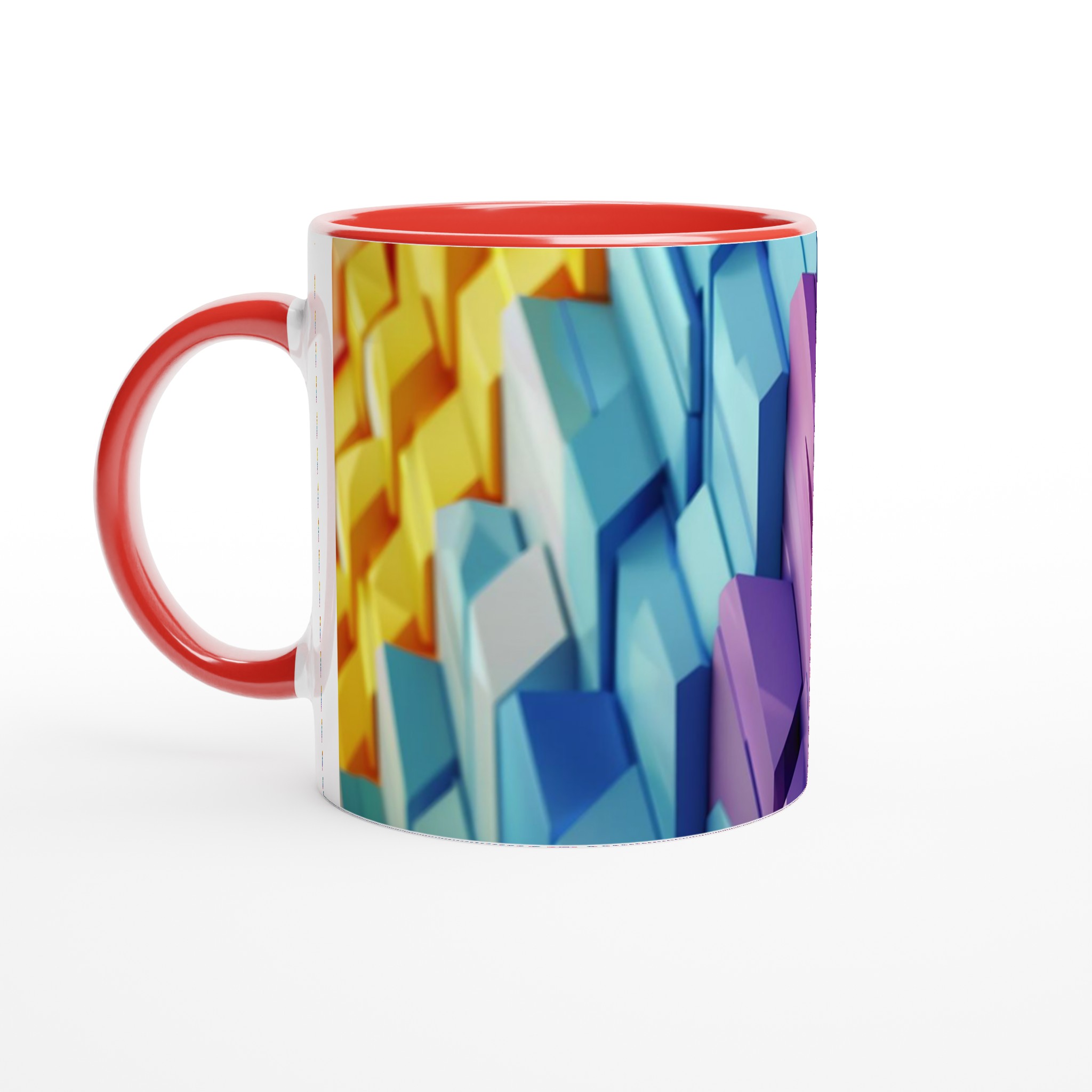 Abstrakt Färgglad 11oz Keramikmugg – Din Kaffepaus, Din Färgstarka Statement! 5 b3db6bb7-d059-4558-b867-167514a68036