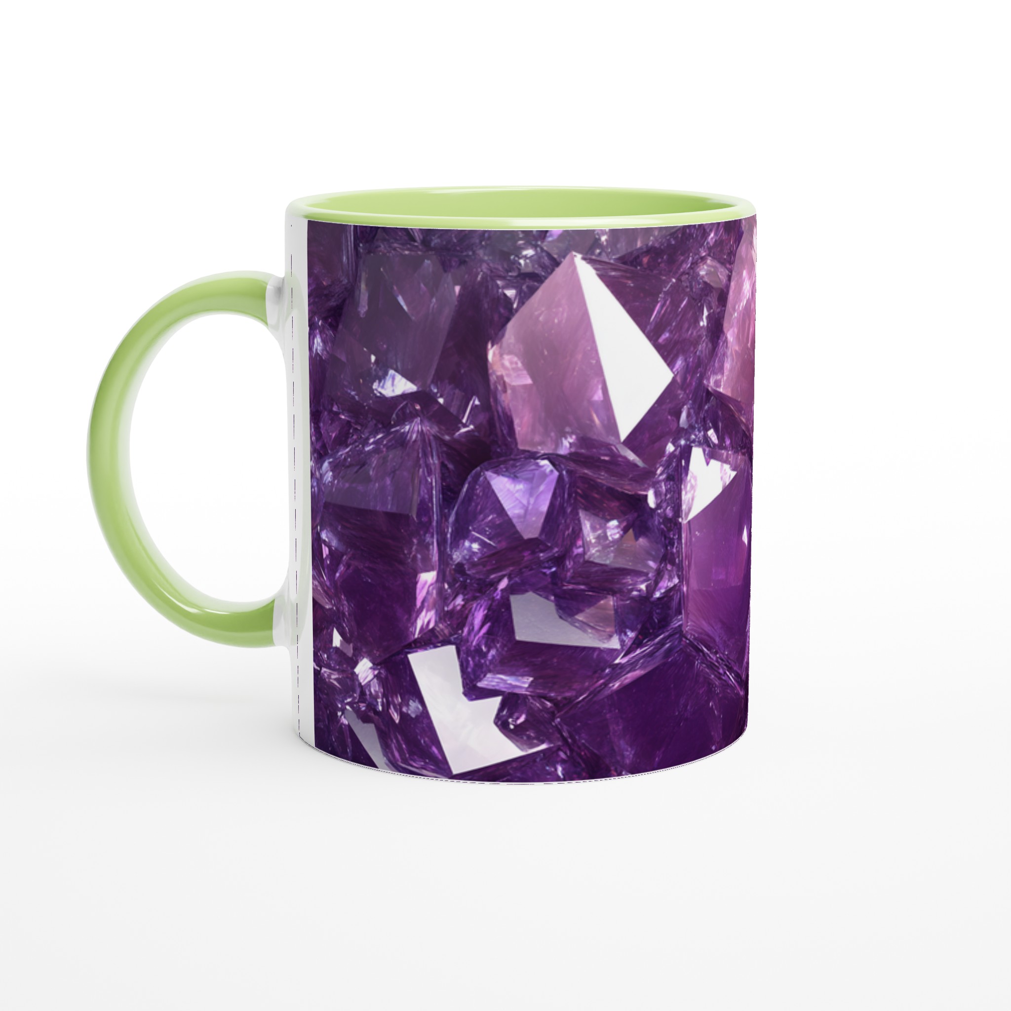Ametistglänsande Keramisk Mugg – 11oz Kristallklar Design i Flera Färger 7 b4708b02-737d-42ed-b828-480c924f6f9a