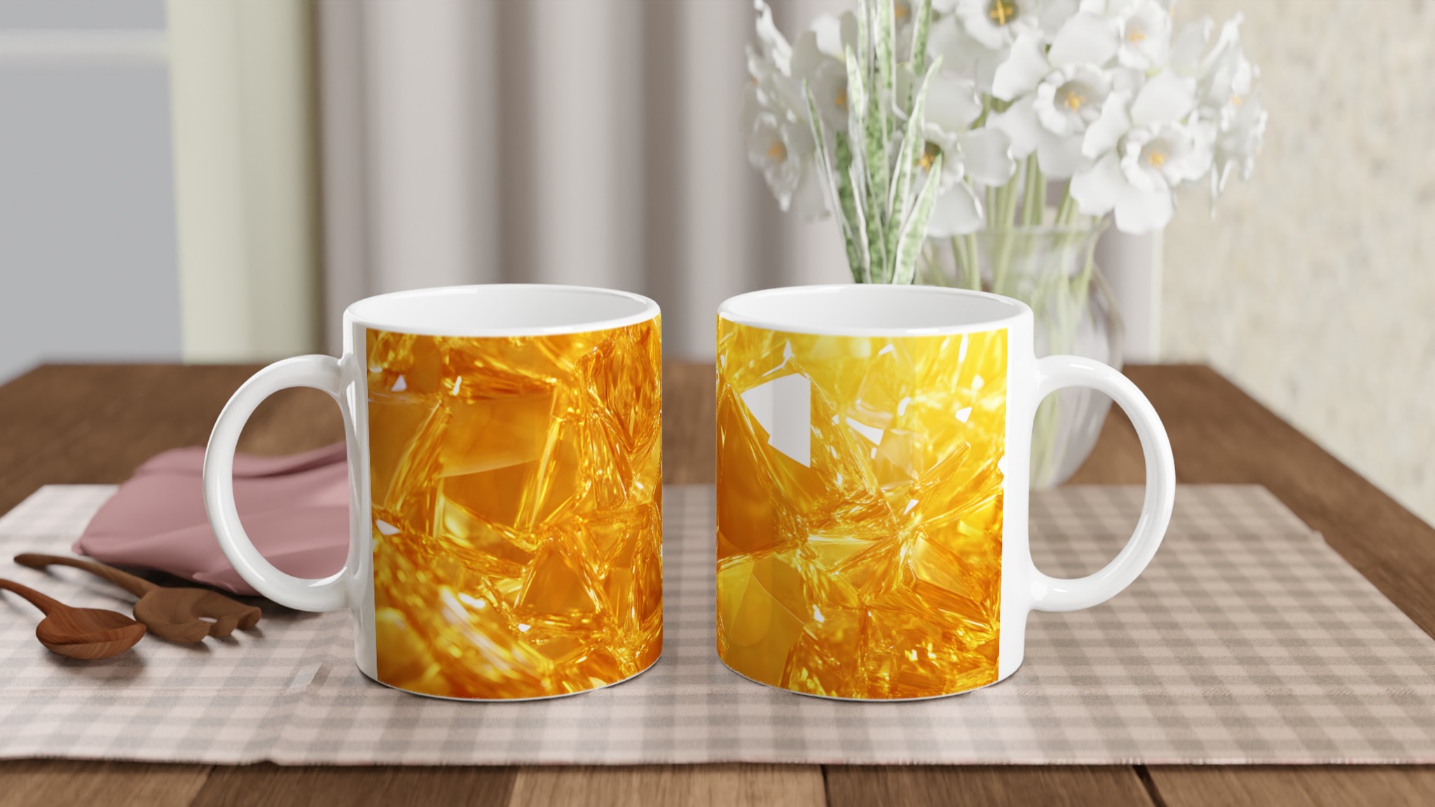 Gyllene Elegans: 11oz Keramikmugg i ditt Val av Sju Livfulla Färger 10 b4f0cbb5-93ad-4e13-945e-2dea90ebd396